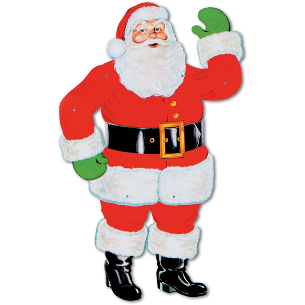 Jointed Santa Cutouts - 29" 3