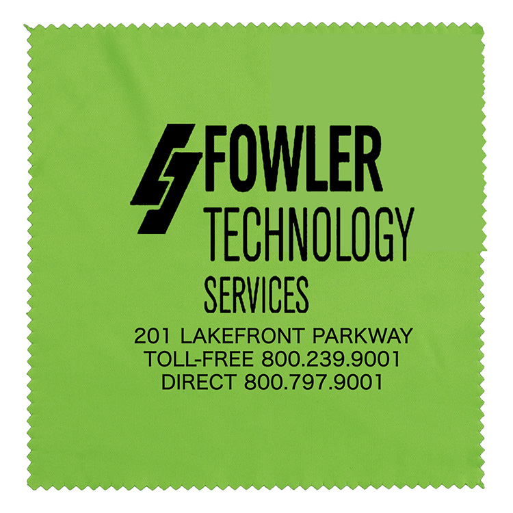 "ONECLEANSCREEN XL" - 8" X 8" 100% Microfiber Recycled RPET Polyester Cleaning Cloth & Screen Cleane 10