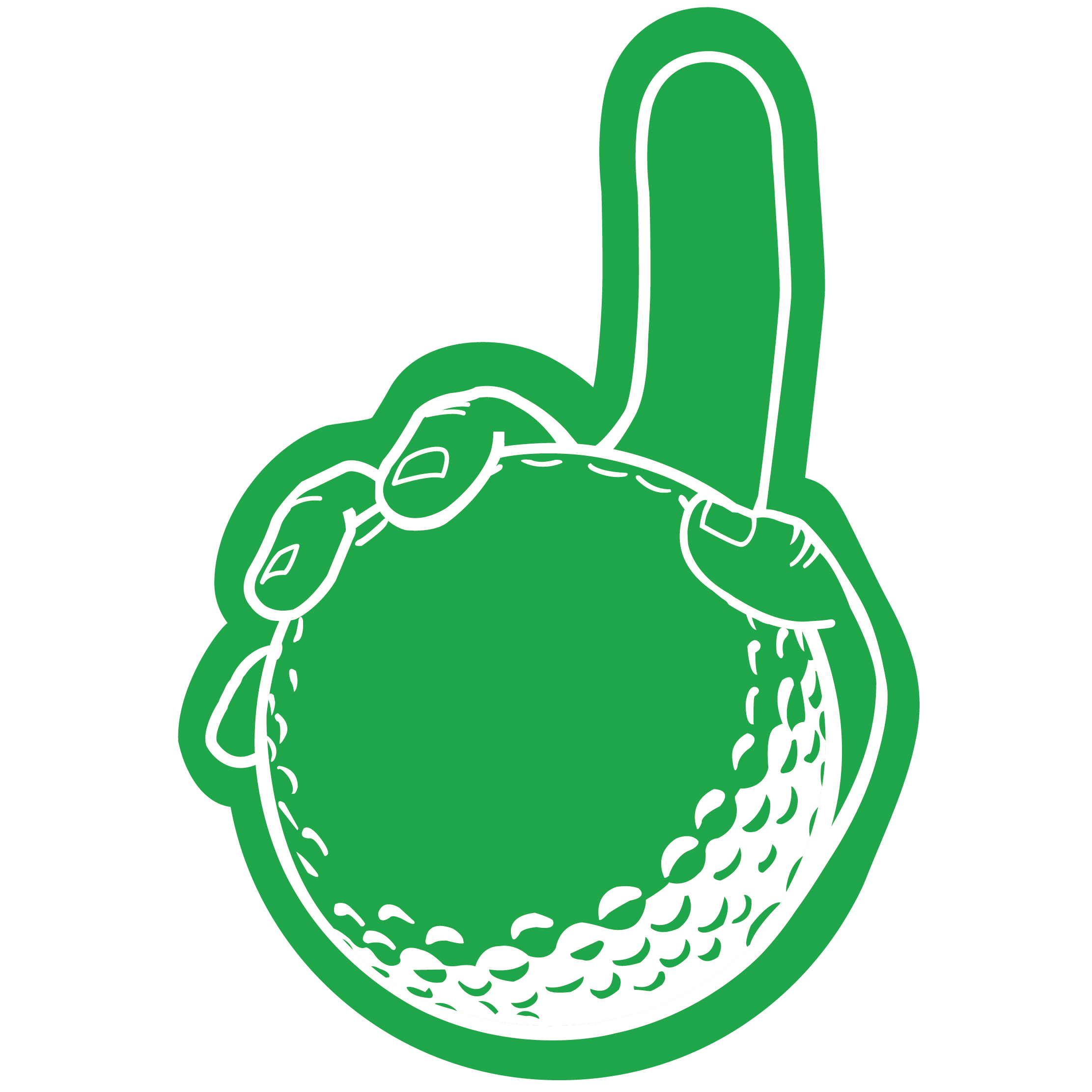 Golf Ball Hand 49