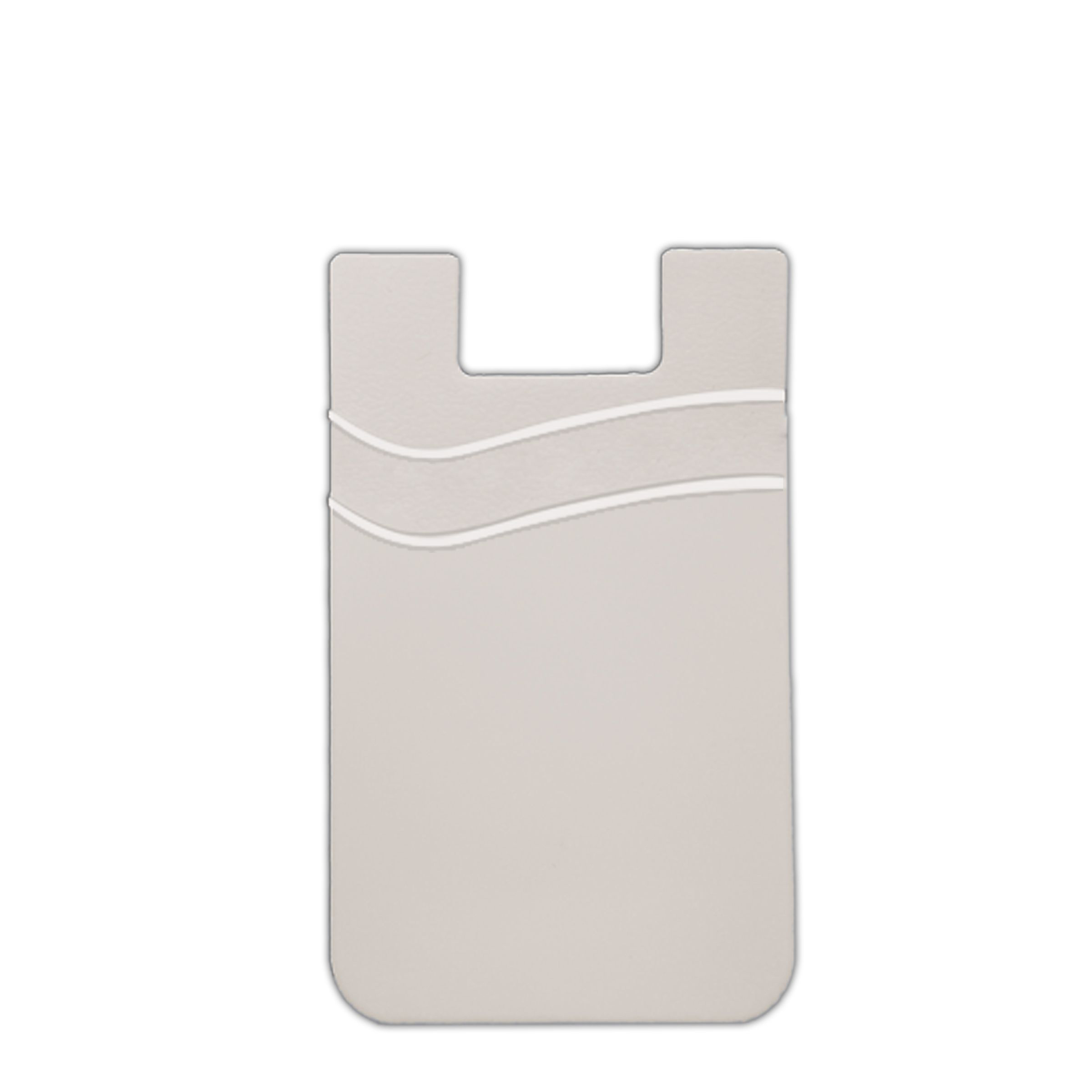 Dual Pocket Silicone Cell Phone Wallet 41