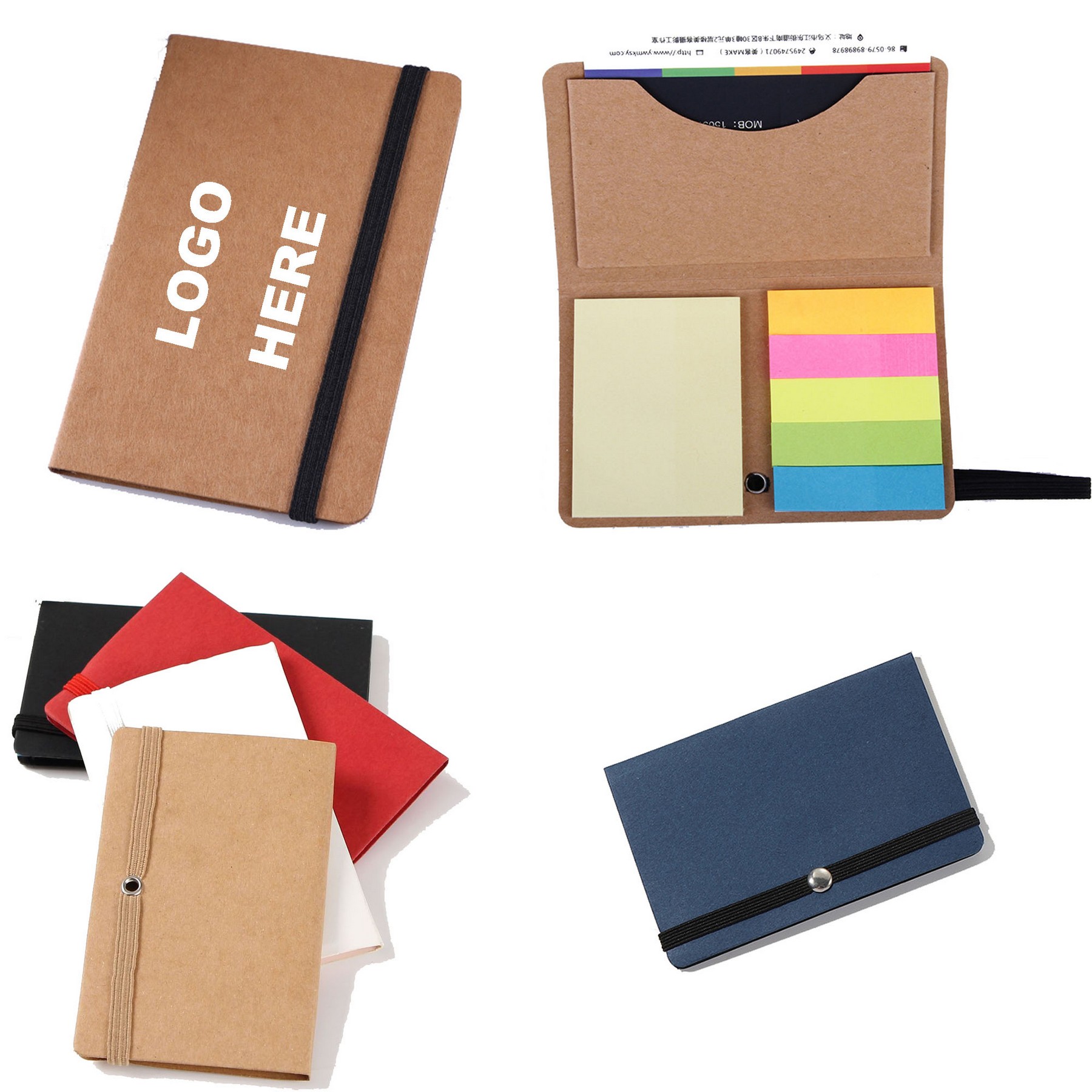 Business card sticky pack