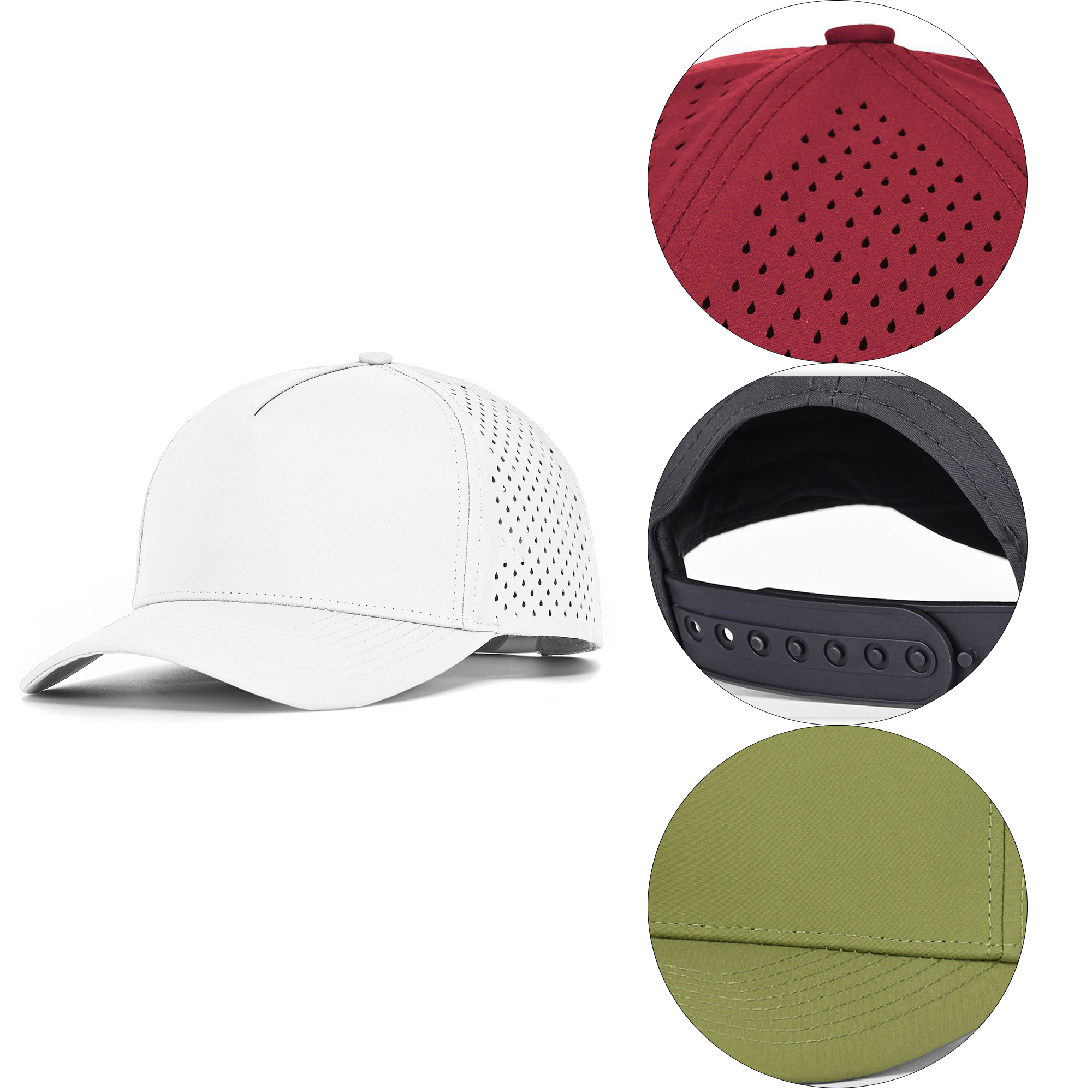 Waterproof Sports Mesh Baseball Cap 11