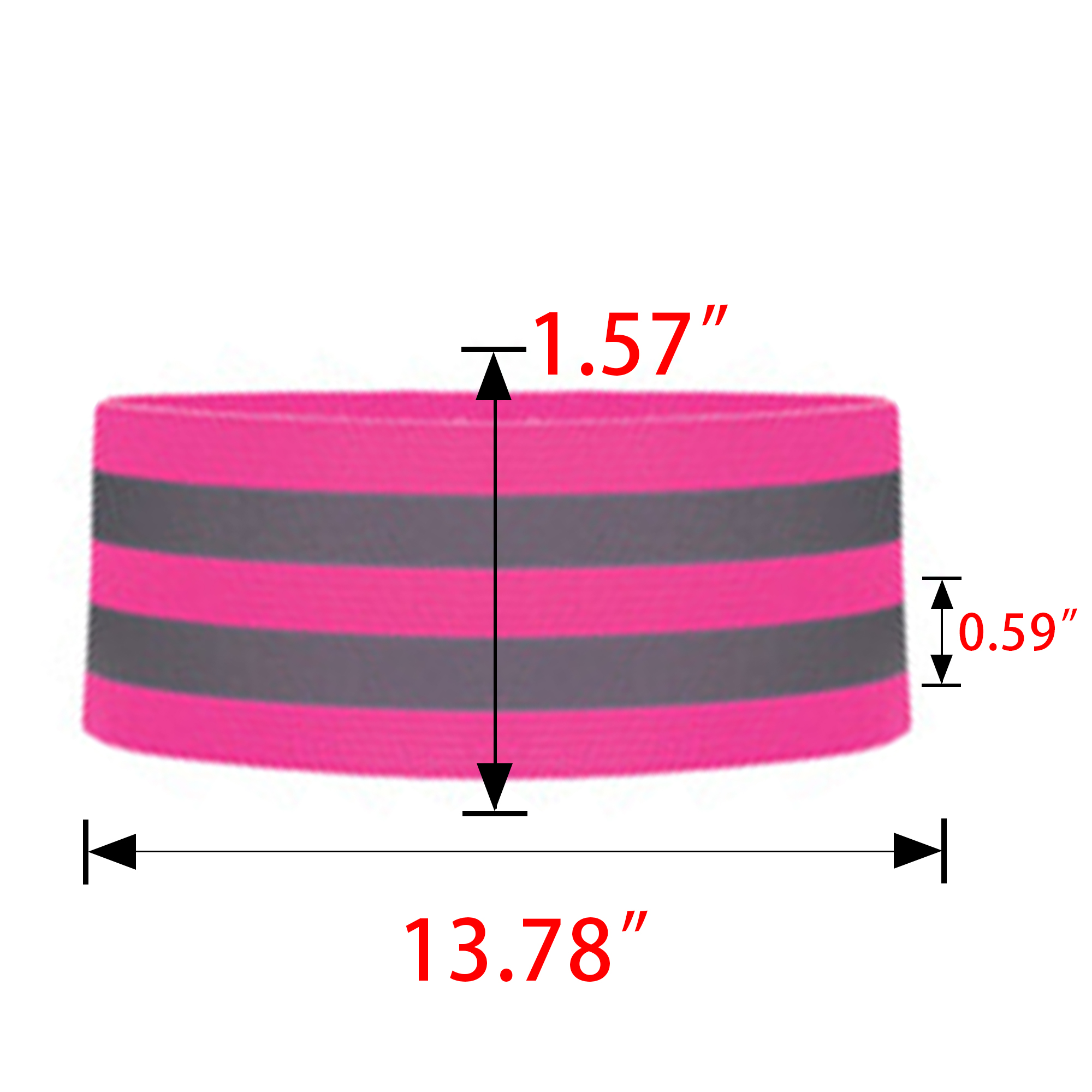 Safety Reflective Armband Legband 2pcs 6