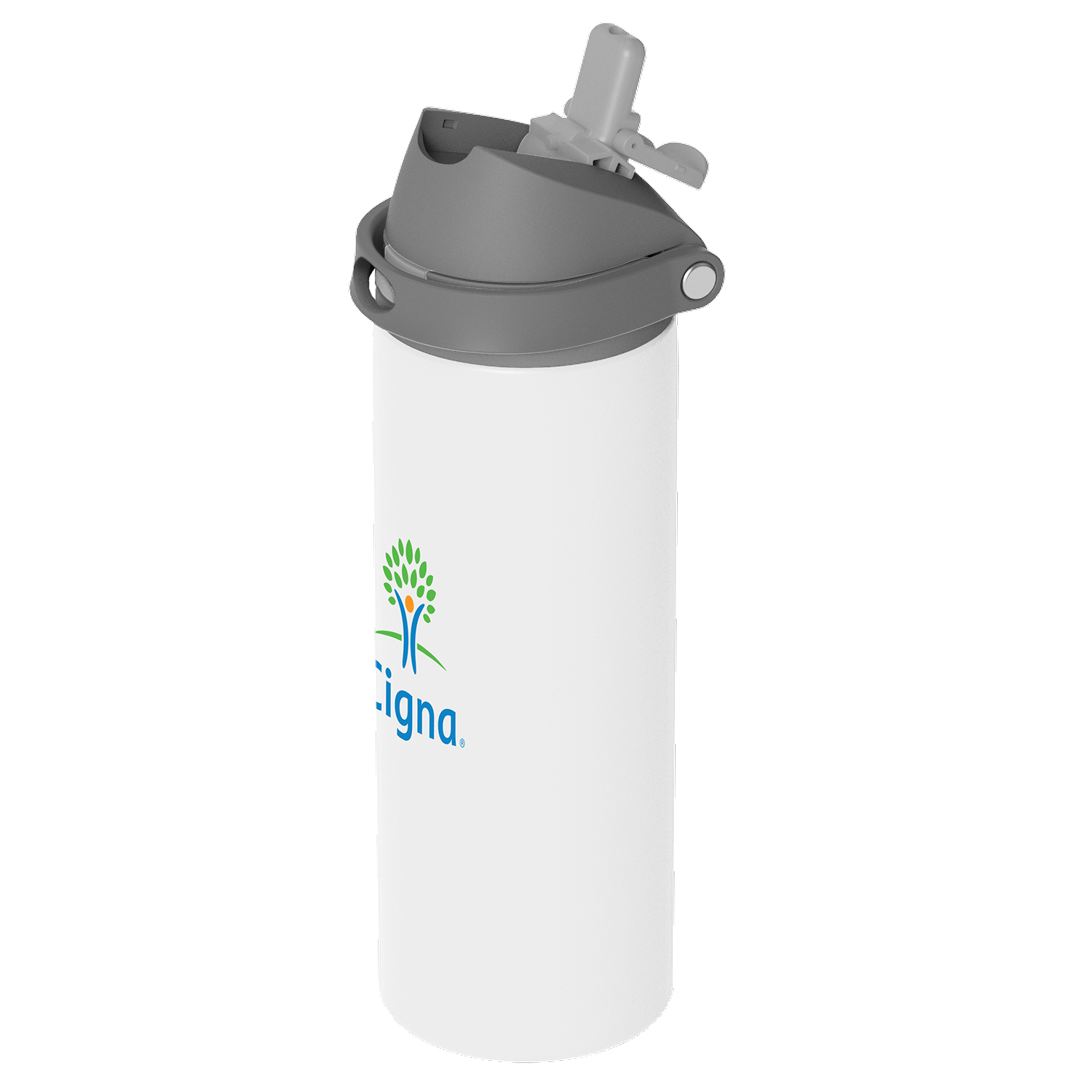 Chug & Sip 24oz Double-Wall Stainless Bottle, custom water bottle with logo imprint 58