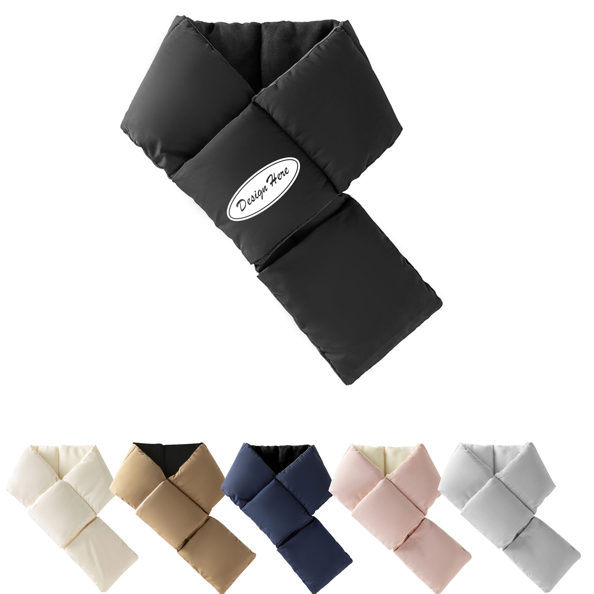 Winter Scarfs for Women Cold Weather Down Scarf Waterproof Ultralight Neck 6