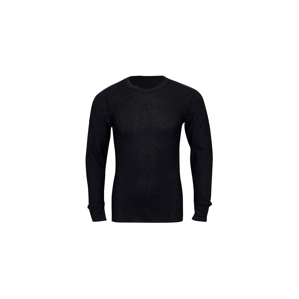 Men's Thermal Tops - Black 4X 3