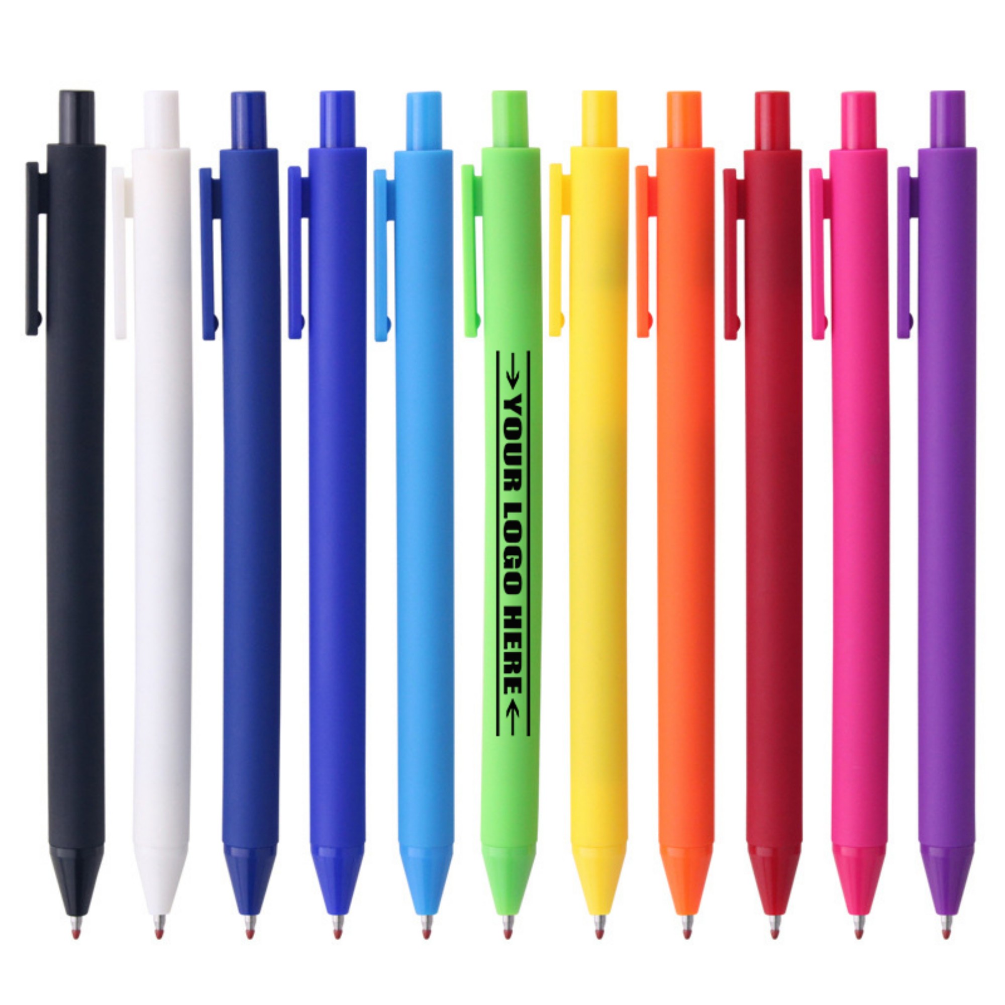 Pinkycolor Capless Retractable 1.0 Bullet Shape Ballpoint Pen 3