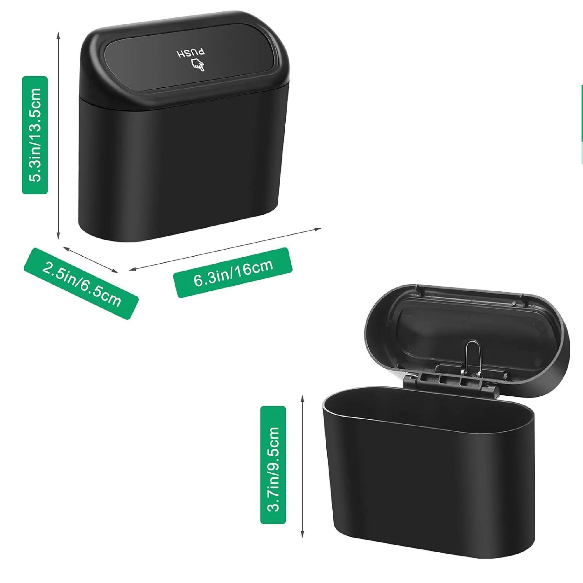 Auto Car Hanging Trash Can 6