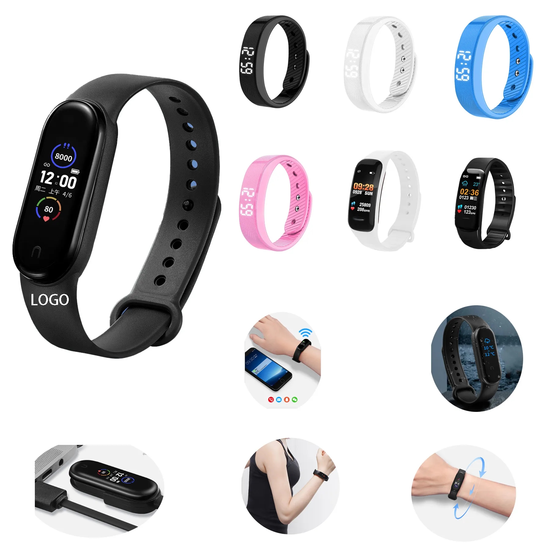 Running Sports Smart Bracelet 17