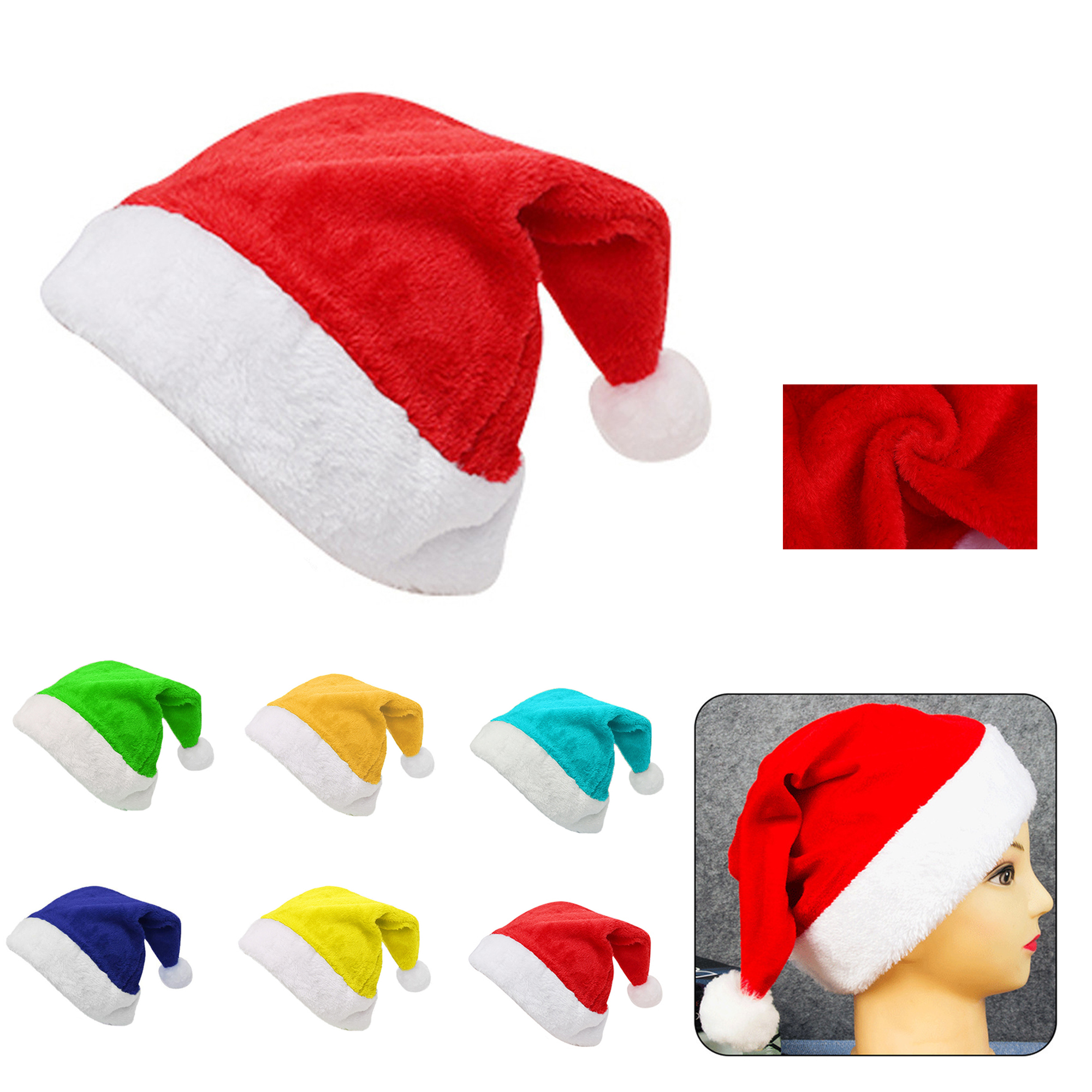 Comfortable Thick Christmas Hat 3