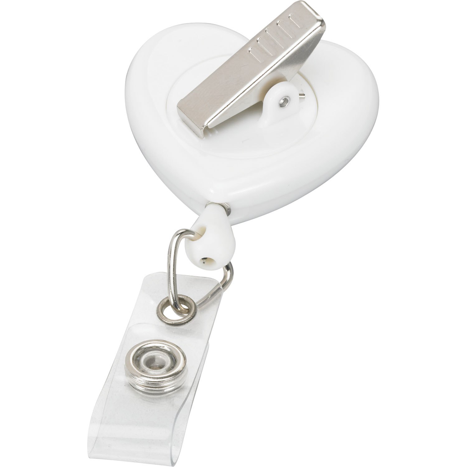 Heart Shaped Retractable Badge Reel Holder 6
