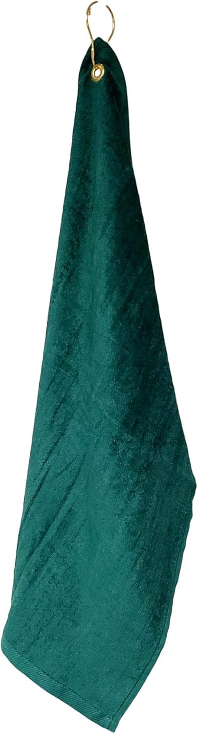 11"x18" Cotton Golf Towel W/ Hook 7