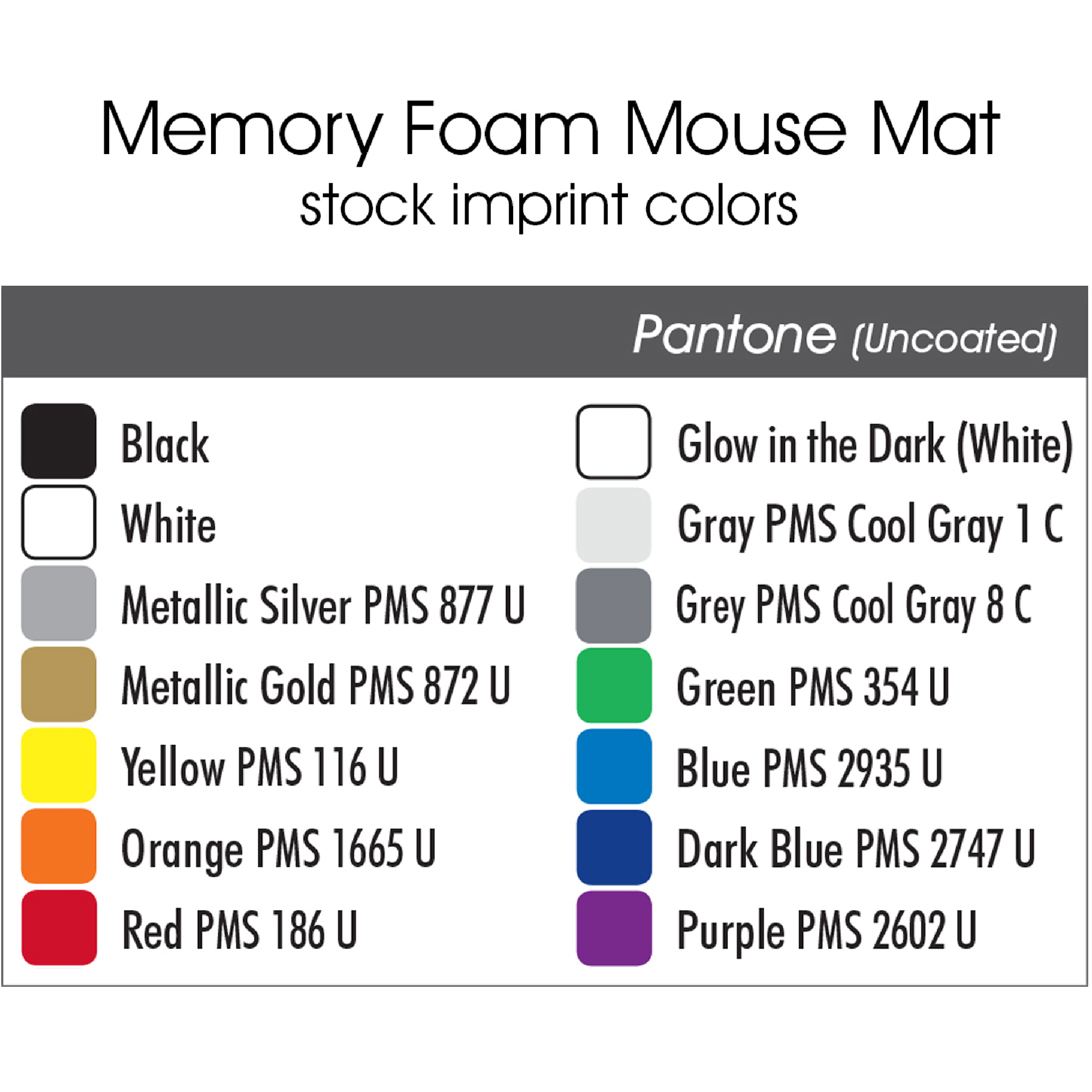 Memory Foam Mouse Mat® 16