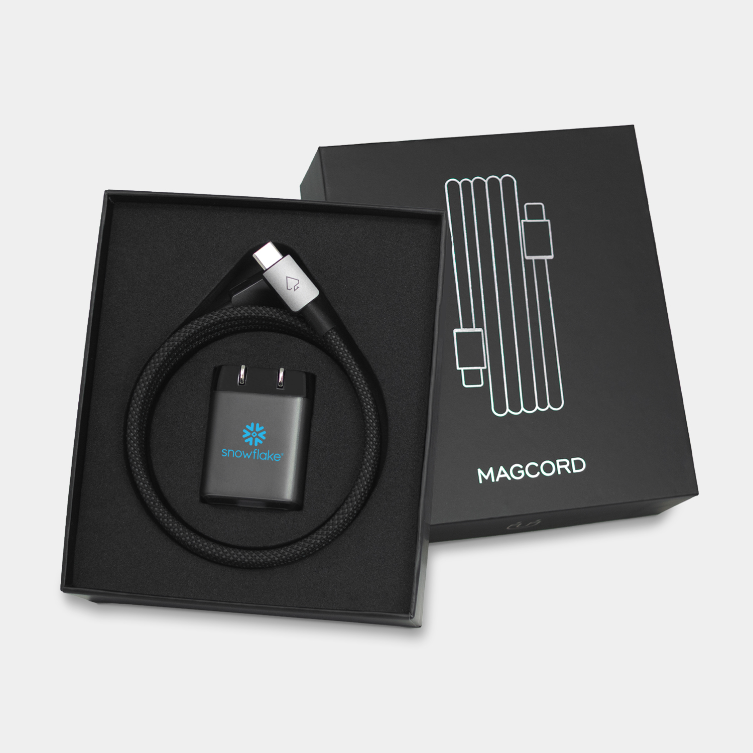 MagCord - Tangle-Free Magnetic 60W GaN Cable + Charging Block Gift Set 19