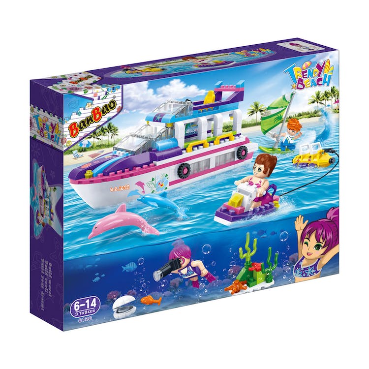 Trendy Beach Water Block Sets - 325 Pieces 3