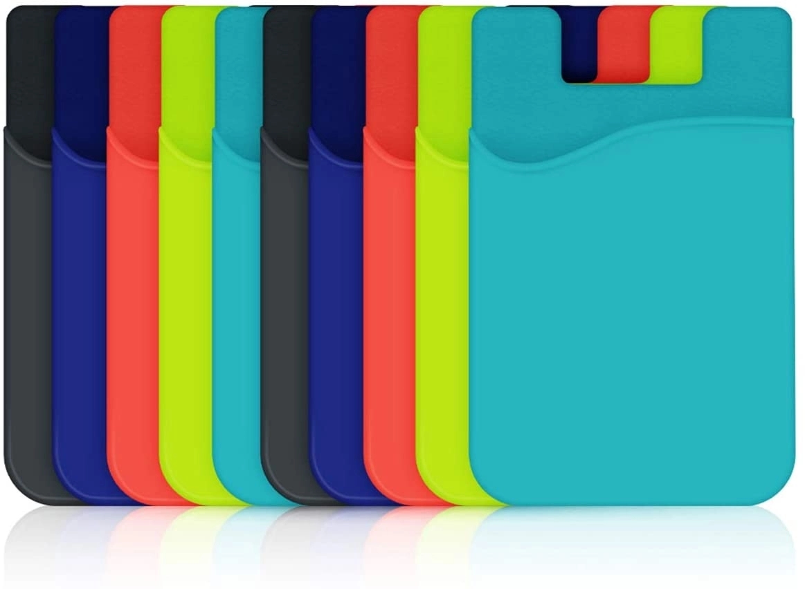 Silicone Cell Phone Sleeve Wallet Holder