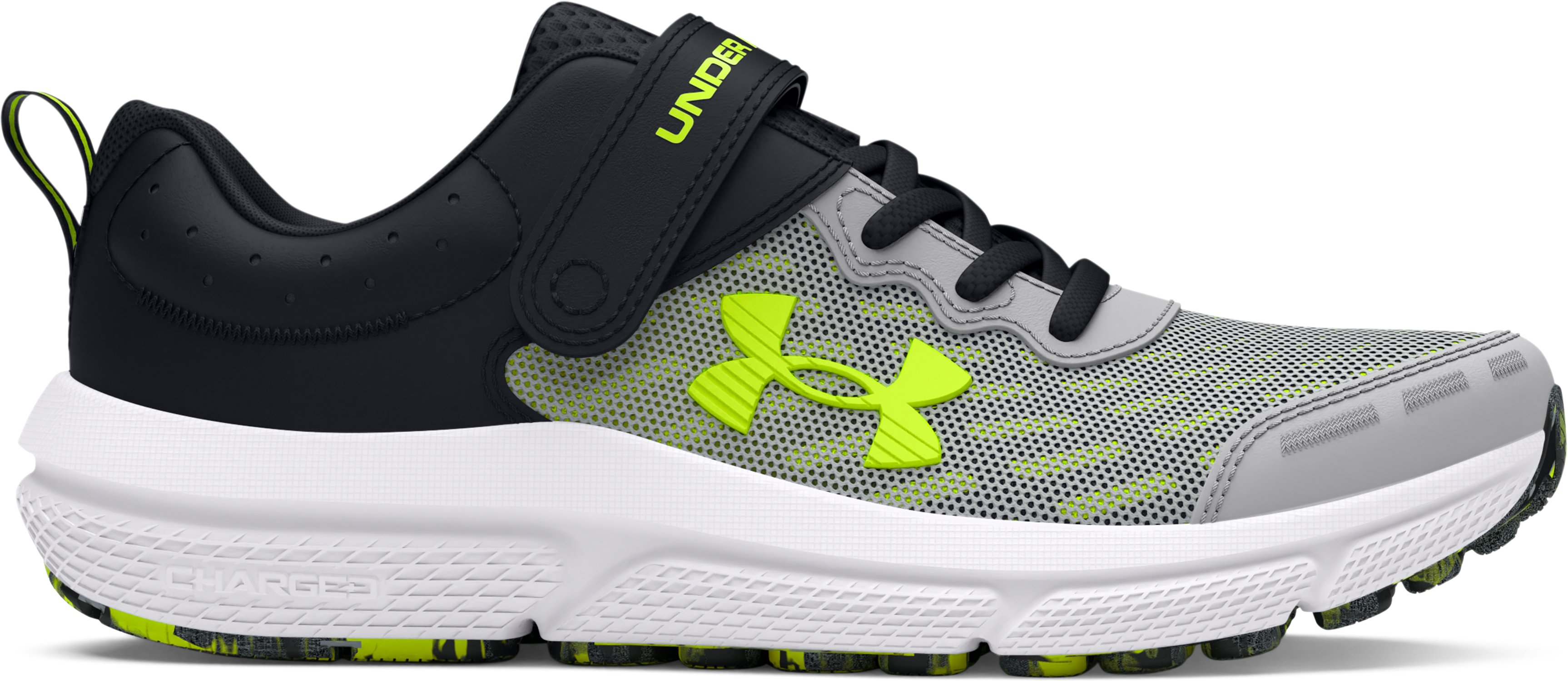 UA Assert 10 Wide Boys' Pre-School Running Shoes 14