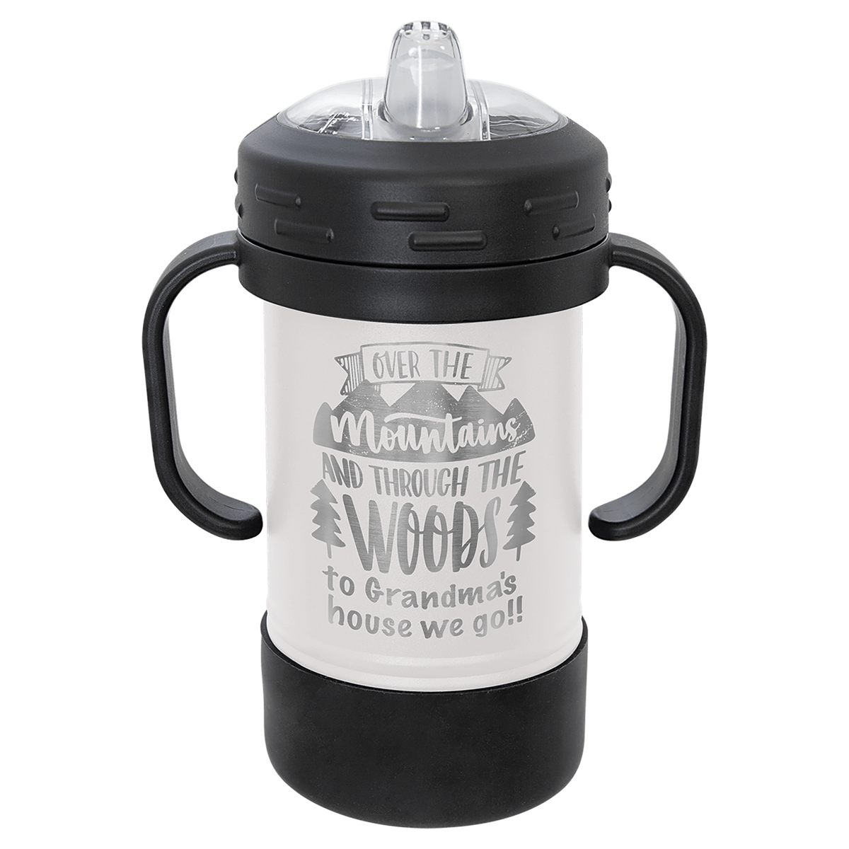 Polar Camel 10 oz. White Sippy Cup 3