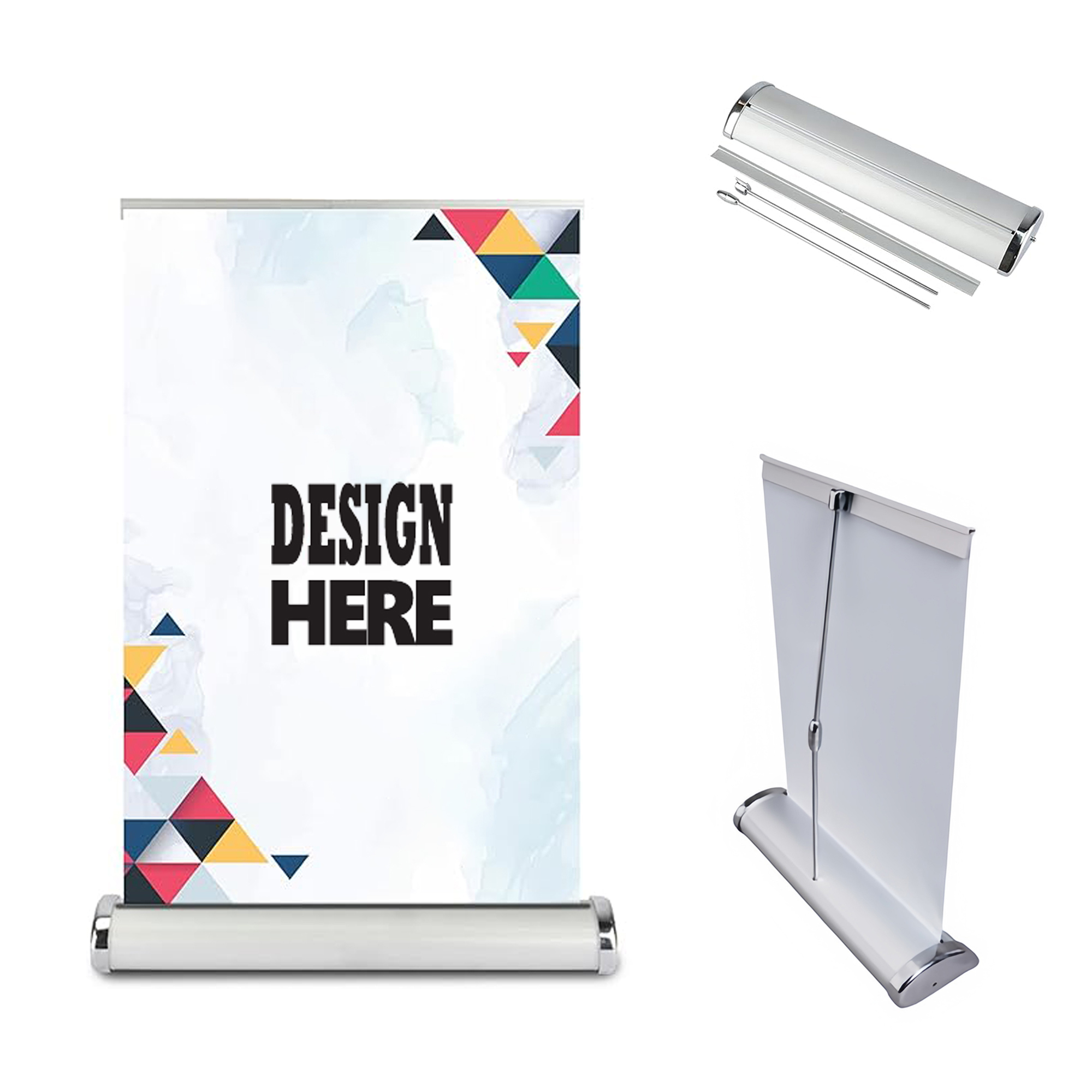 Retractable Tabletop Banner Display