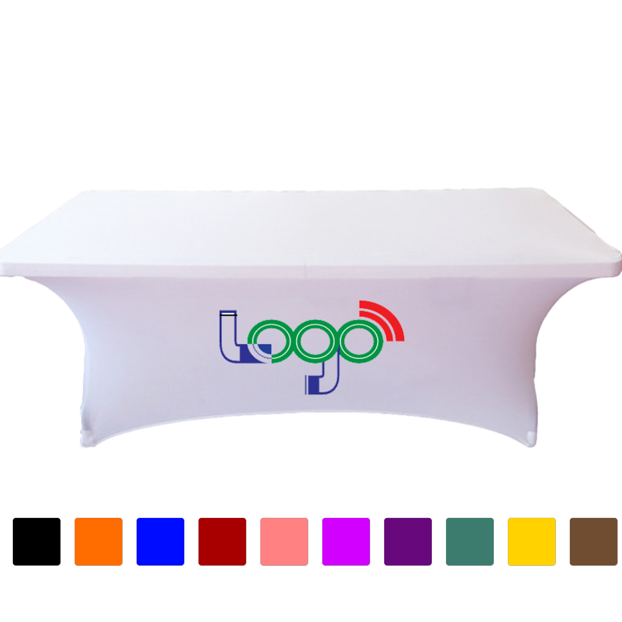 Custom Stretch Table Cover for 6FT Display Tables