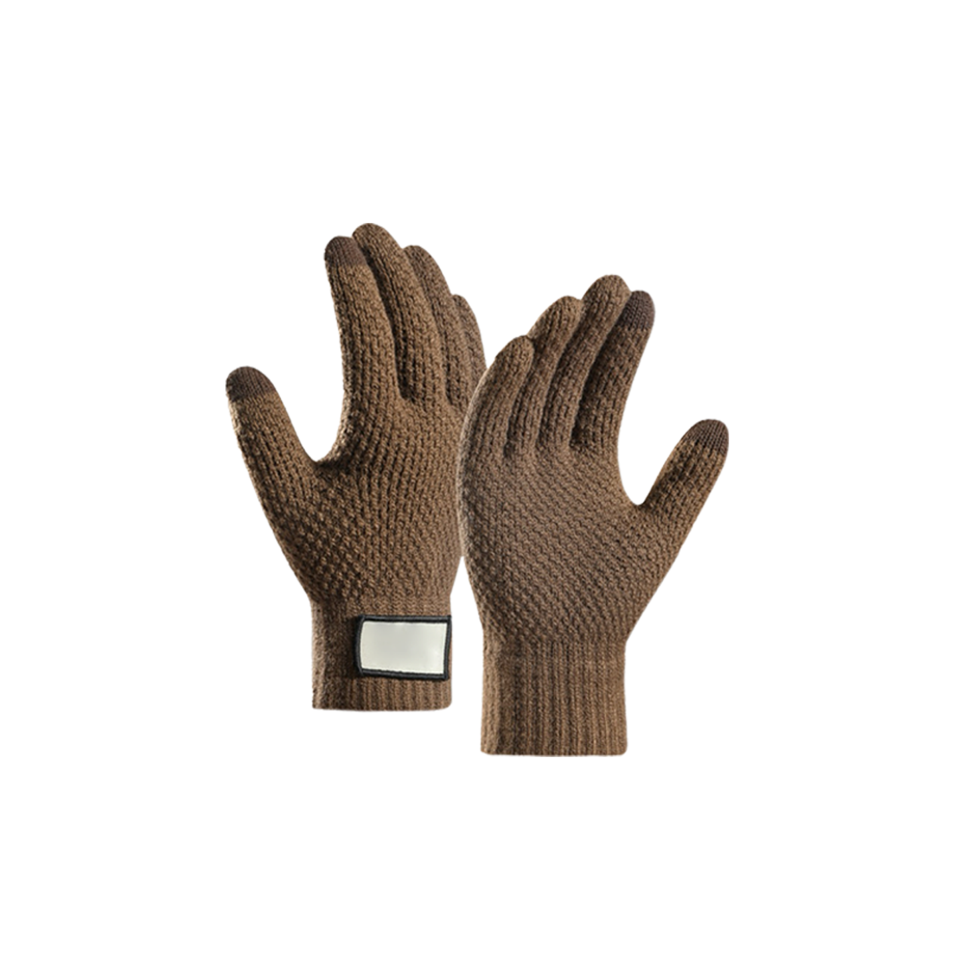 Knitted Warm Gloves With Soft Lining And Touch Screen Fingertips 5