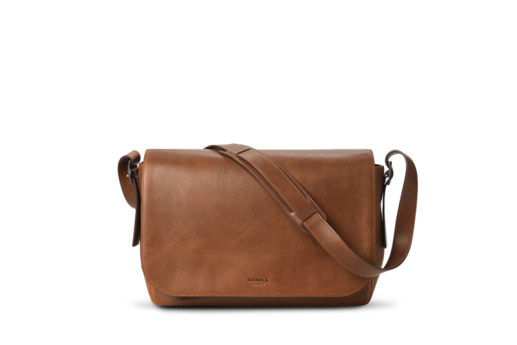 Shinola Runwell Messenger - Medium Brown 3