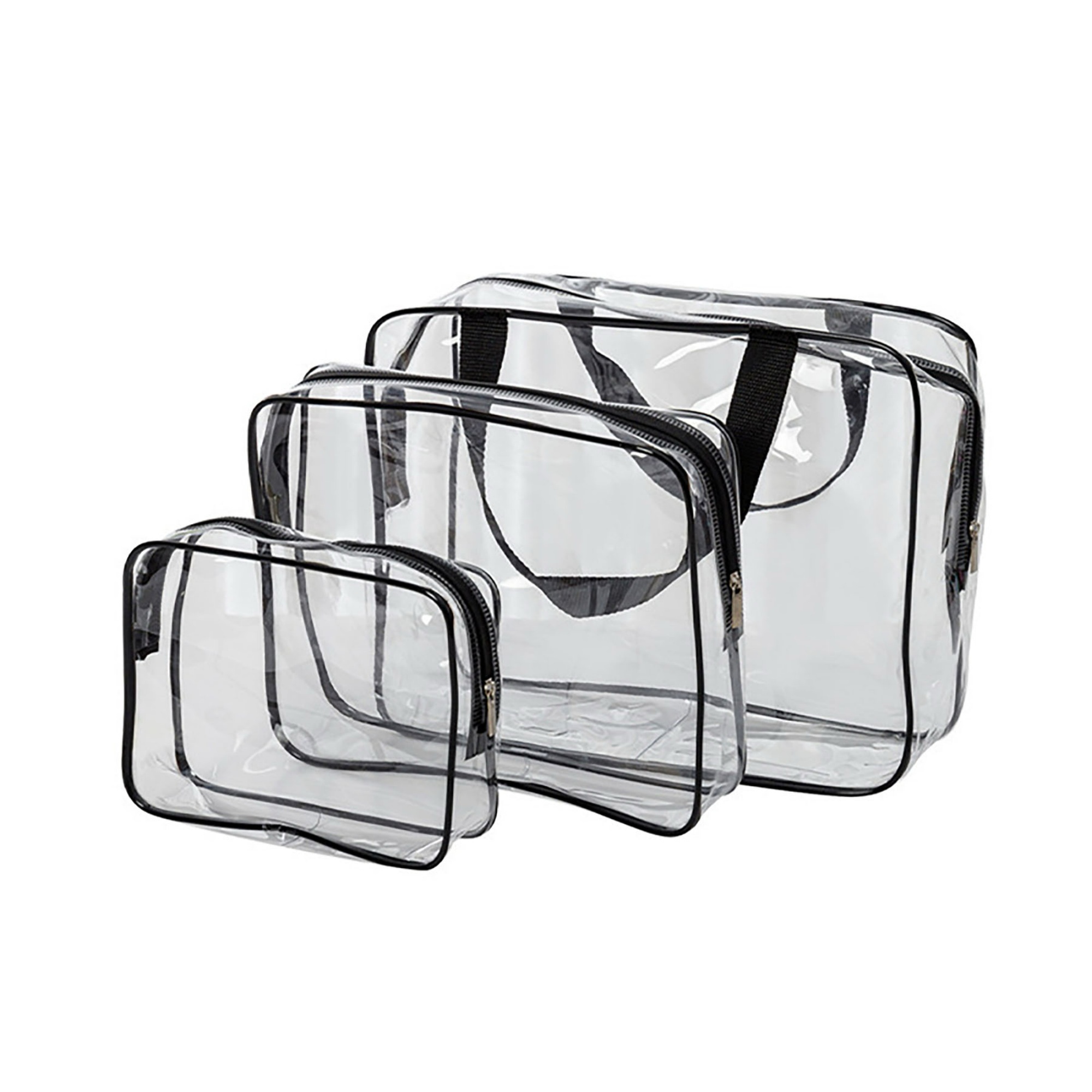 Portable Transparent PVC Toiletry Storage Bag 7