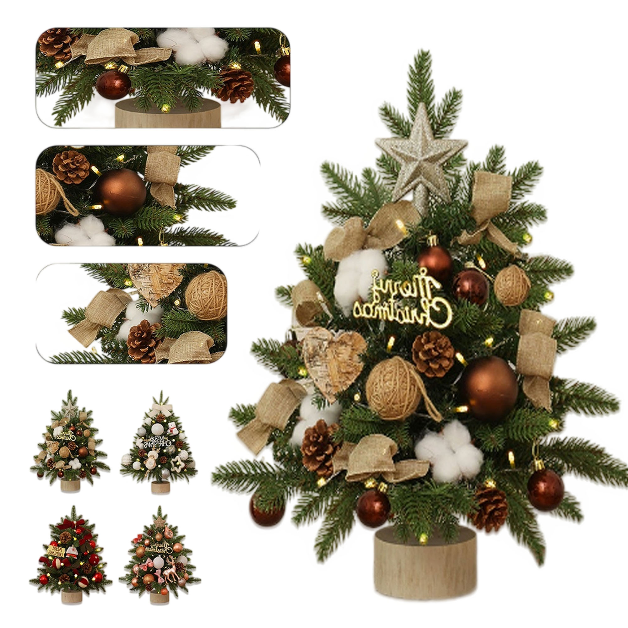 Homemade Mini Christmas Tree Ornament 2