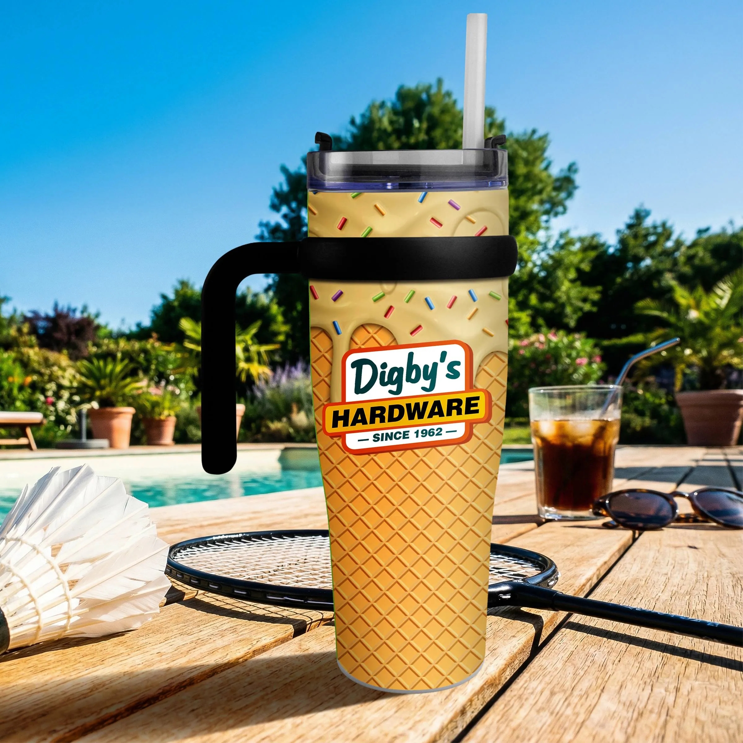 30 Oz. Recycled Ice Cream Tumbler 7
