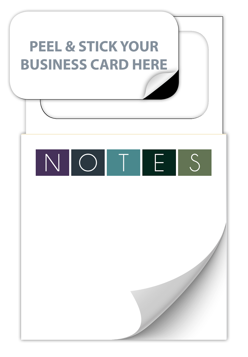 Magnetic Sticky Pad - Stock "Notes" (20 Sheet) MBC