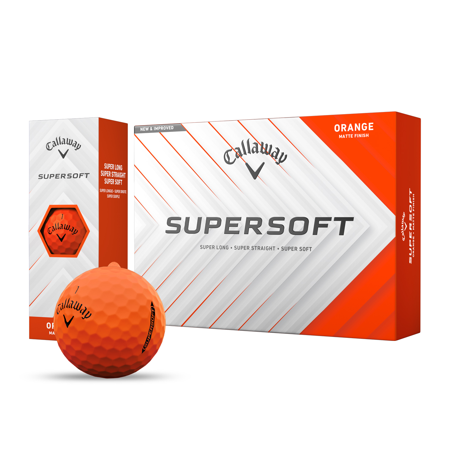 Callaway Super Soft Orange Golf Balls 7