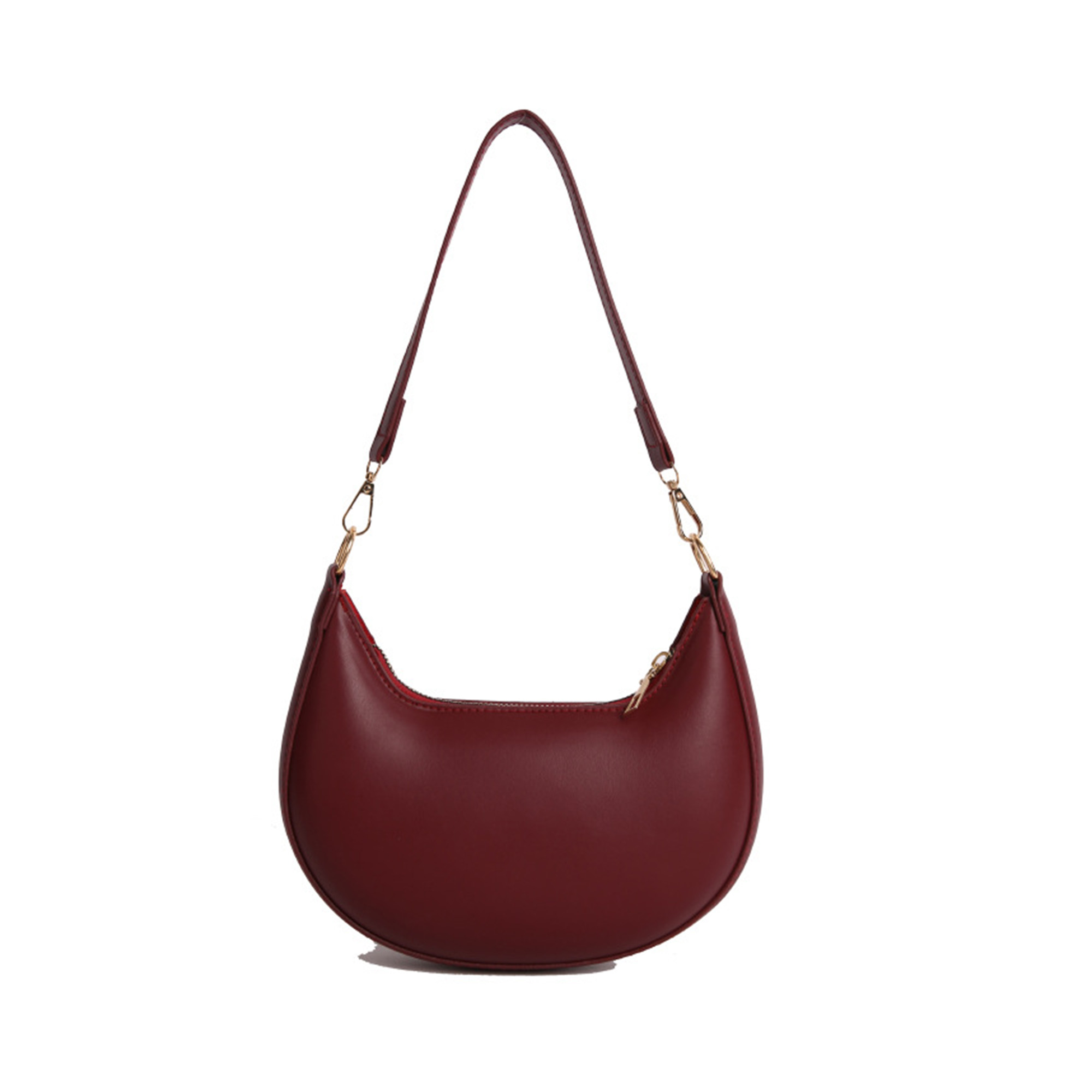 PU Leather Crescent Hobo Purses 10