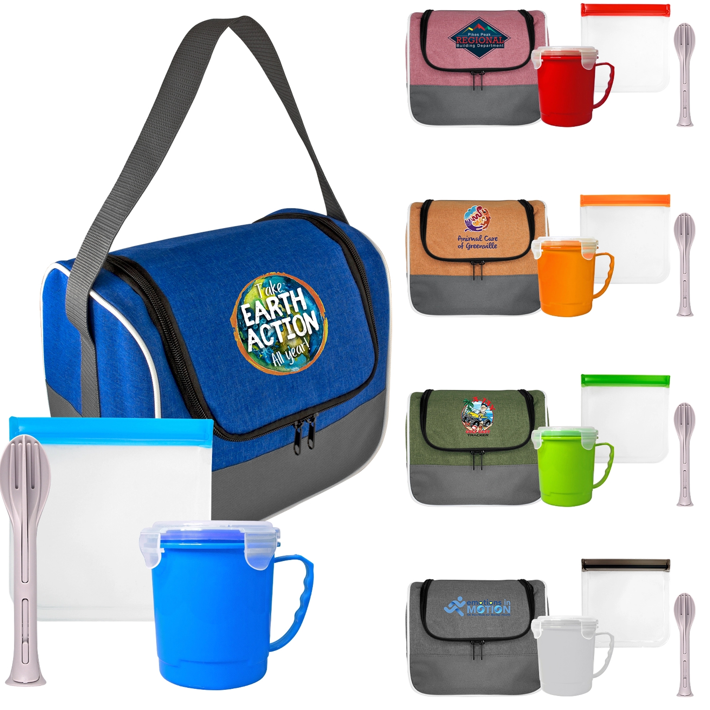 Ridge Lunch & Cutlery Set 2