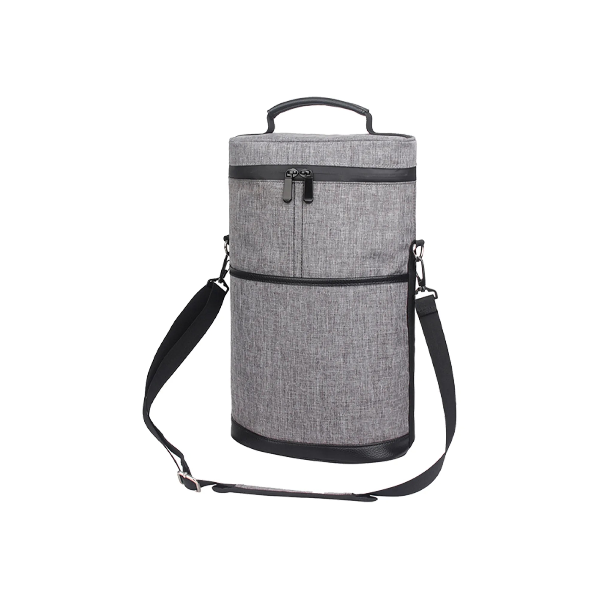 Handheld Round Insulated Wine Bag 15