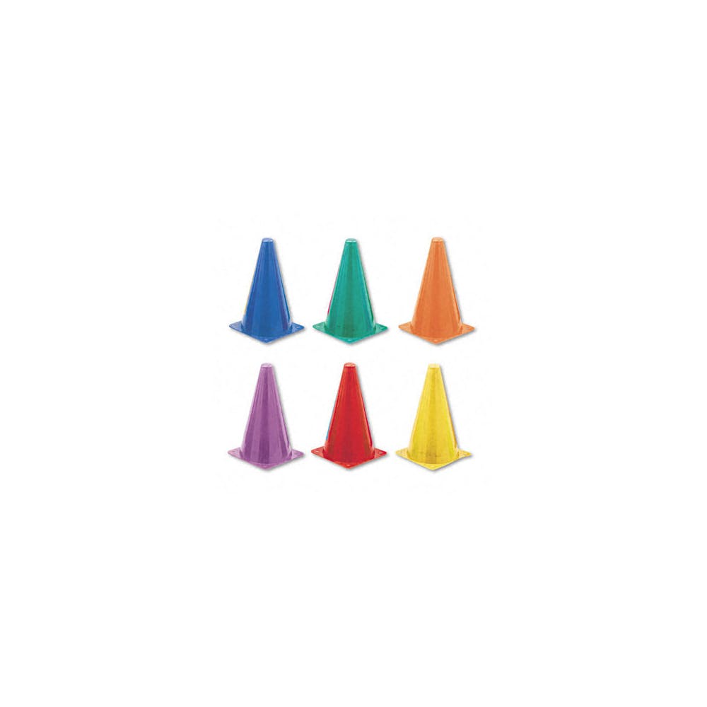 Plastic Cone Sets - High Visibility Colors 9" 3