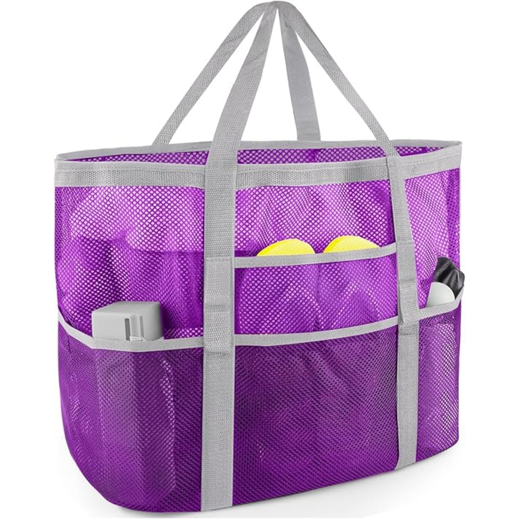 Mesh Beach Large Tote Bag 21