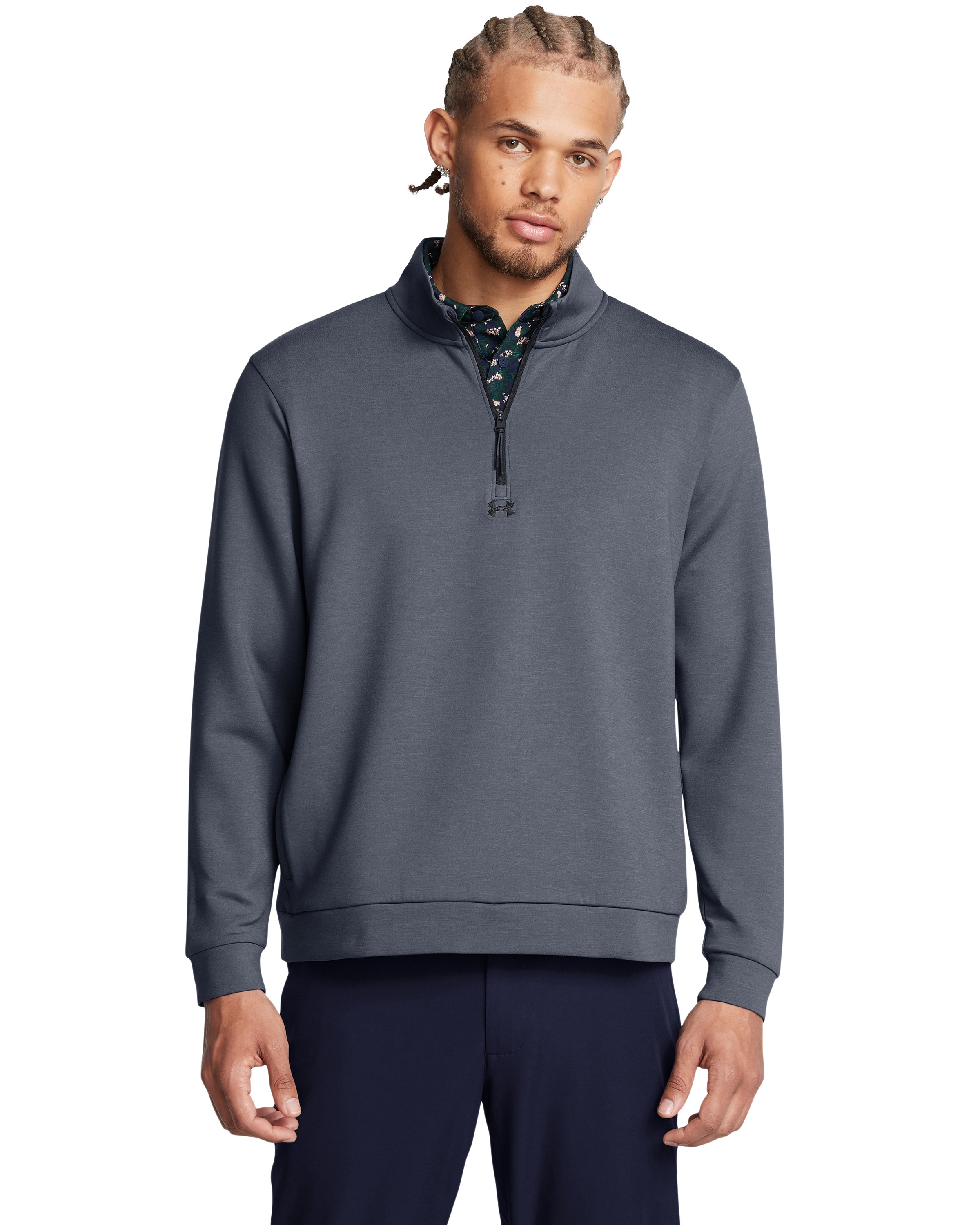 UA Drive Men's Midlayer Pullover, custom hoodie or sweatshirt with logo imprint 5