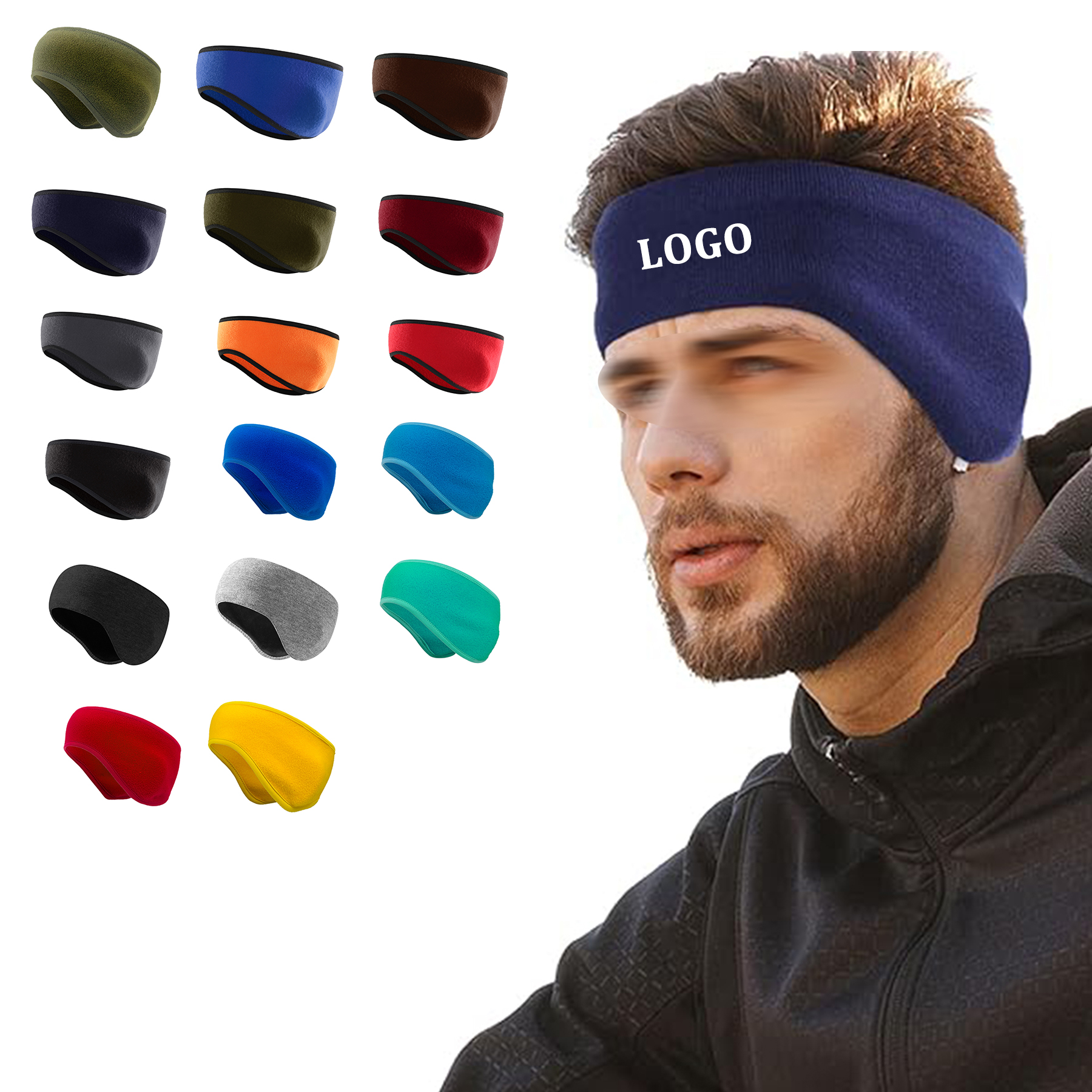 Winter Headband Fleece Ear Warmer 36