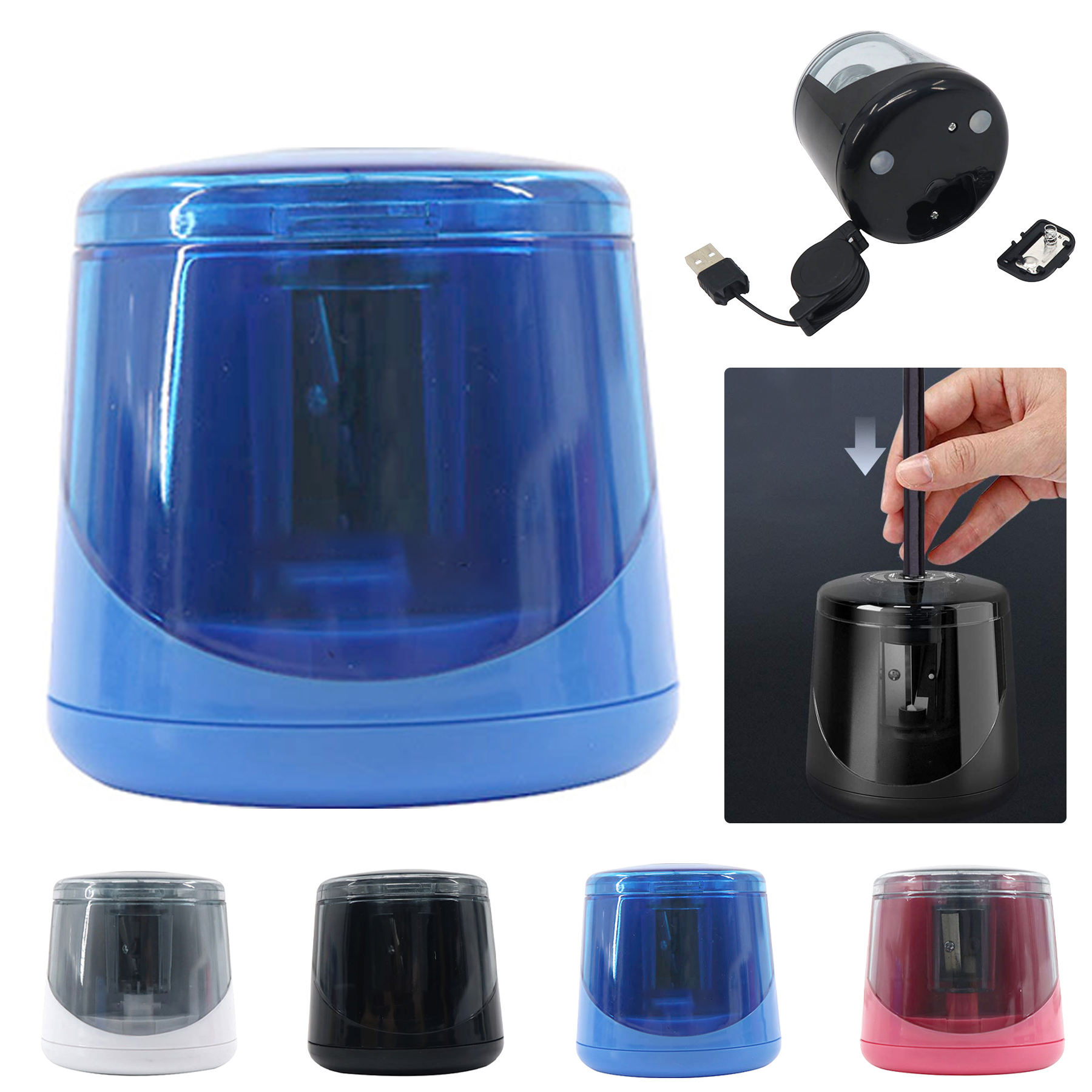 Battery Powered Electric Pencil Sharpener 5