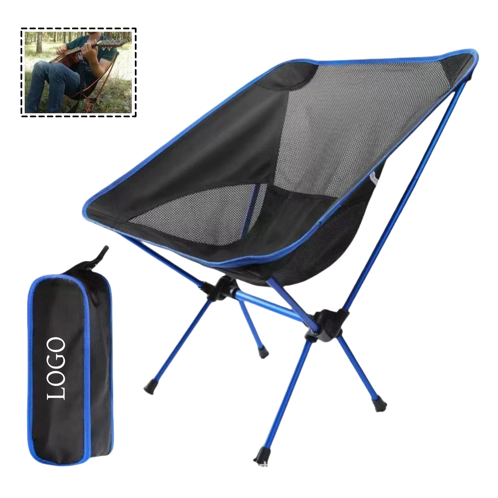 Outdoor Lightweight Folding Moon Chair