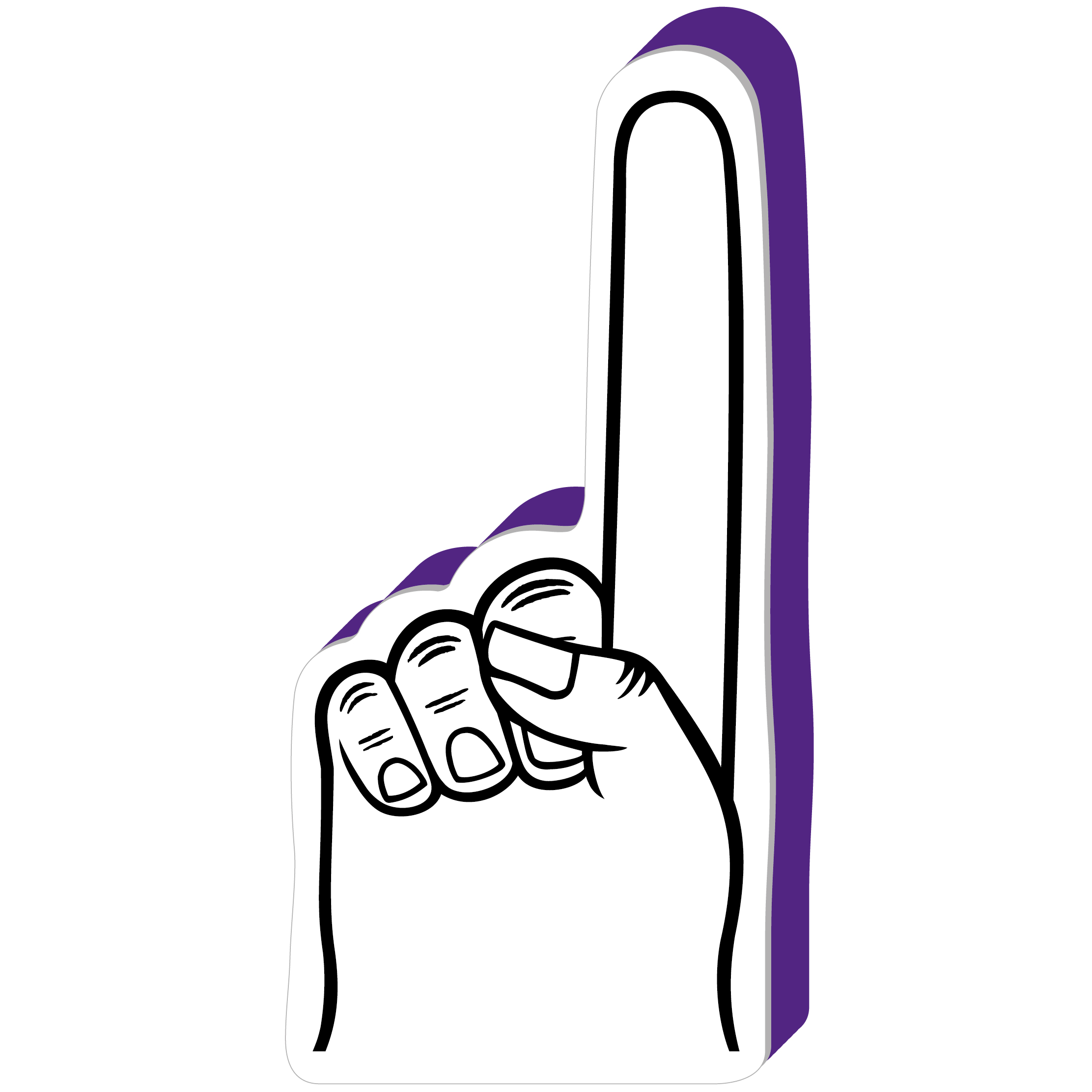 16" Signature Foam Hand 56