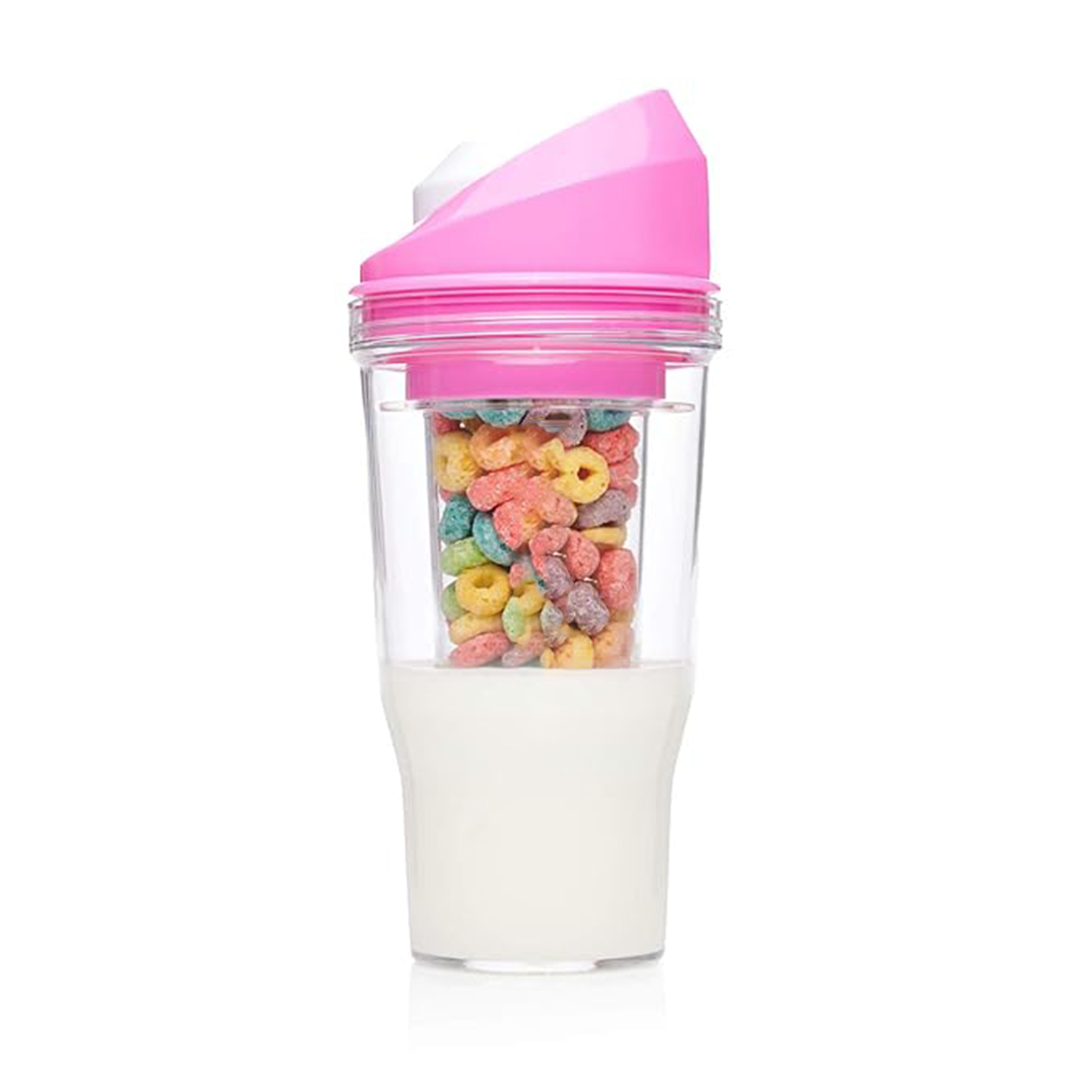 Portable Plastic Cereal Cup 17