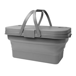 Collapsible Picnic Basket Cooler - Thumbnail 5