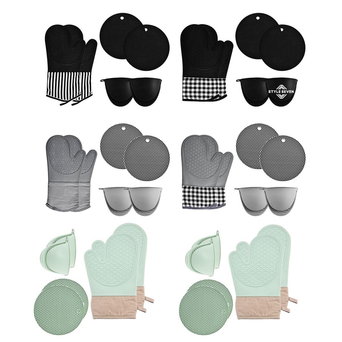 Silicone Baking Tray Kit And Barbecue Cooking Baking Kitchen Utensils 3
