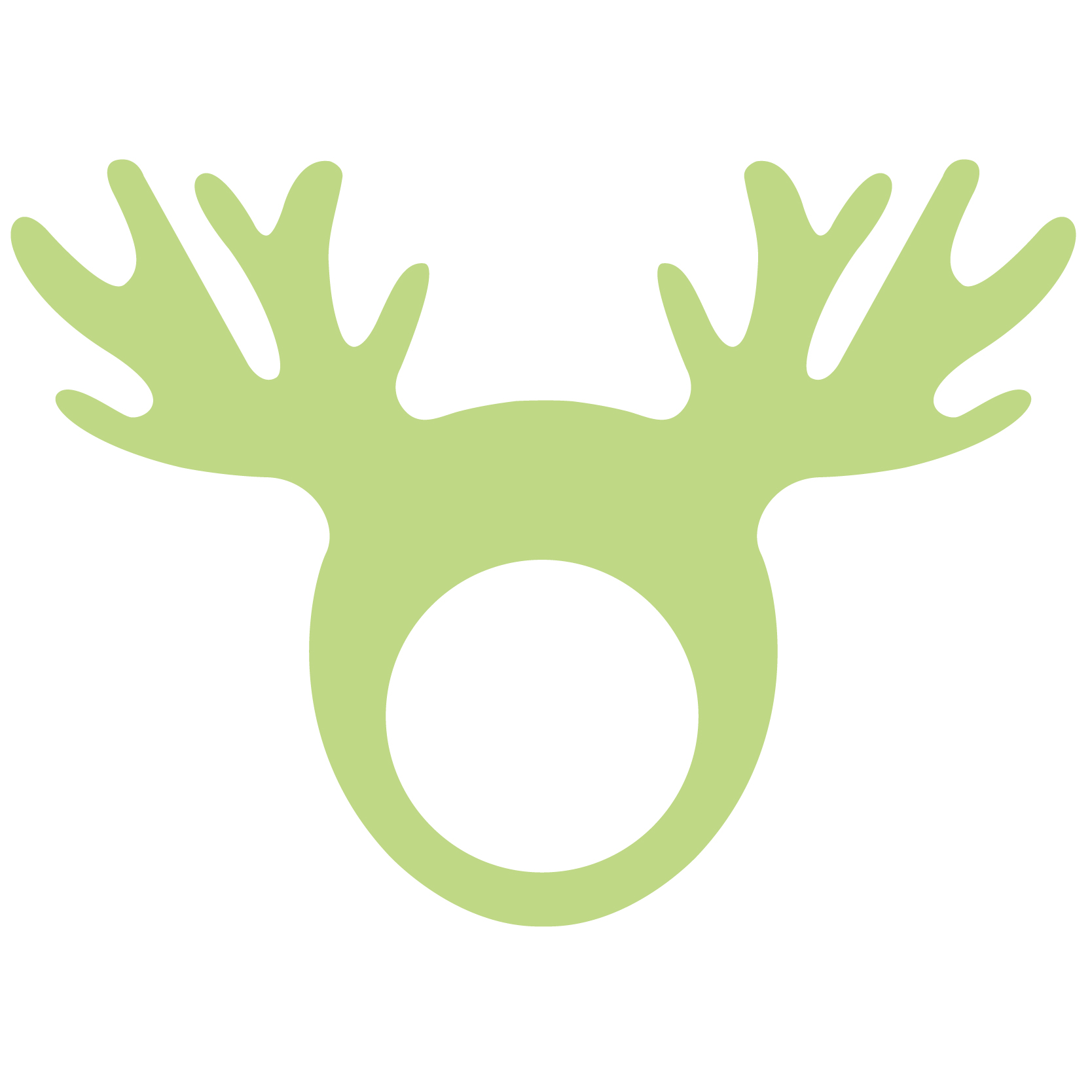 Reindeer Antlers Large Pullover 52