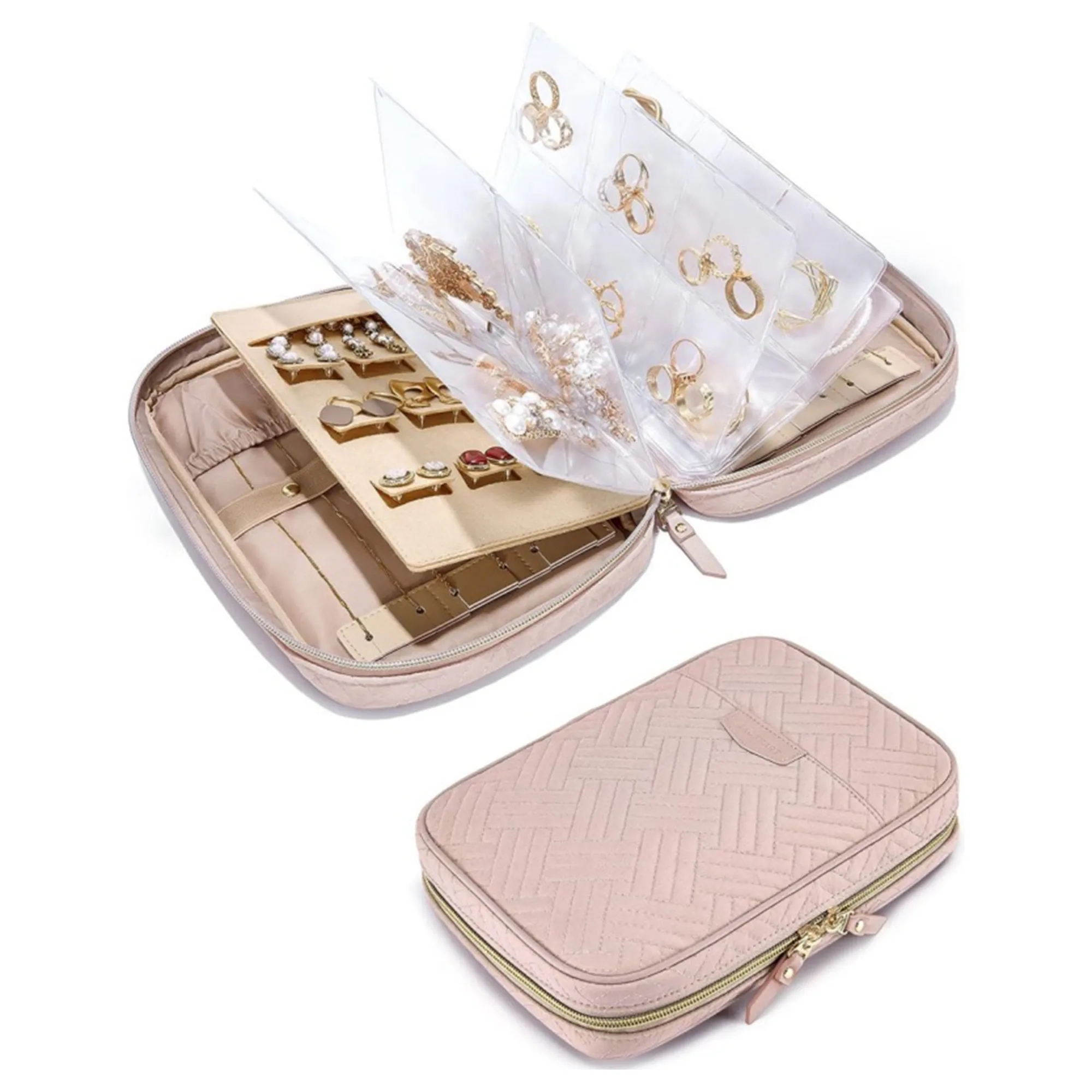 Jewelry Rolls Zipper Pouch Bag 10