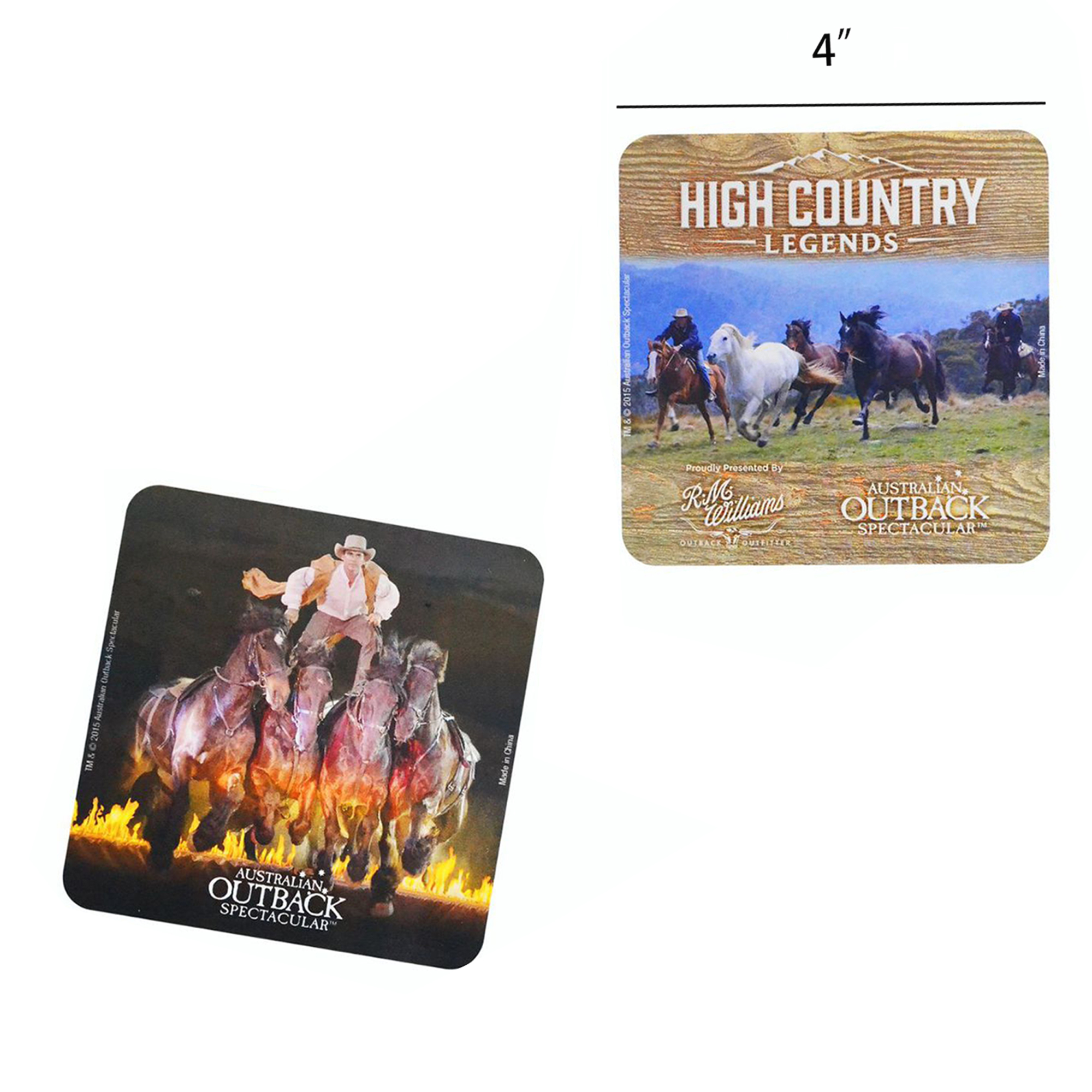 Double-Sided Full Color 4" Paper Coaster