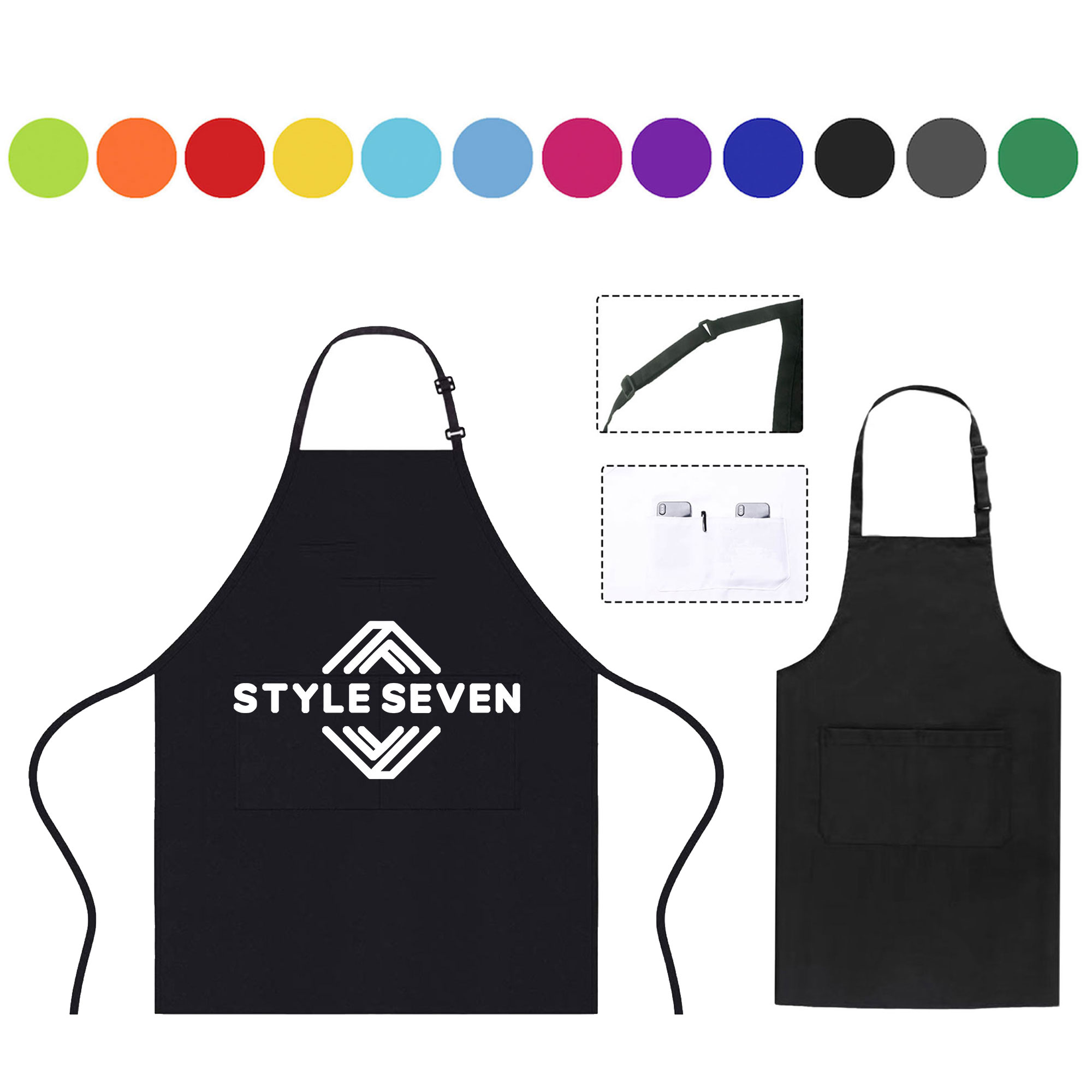 Durable Kitchen Chef Cooking Apron