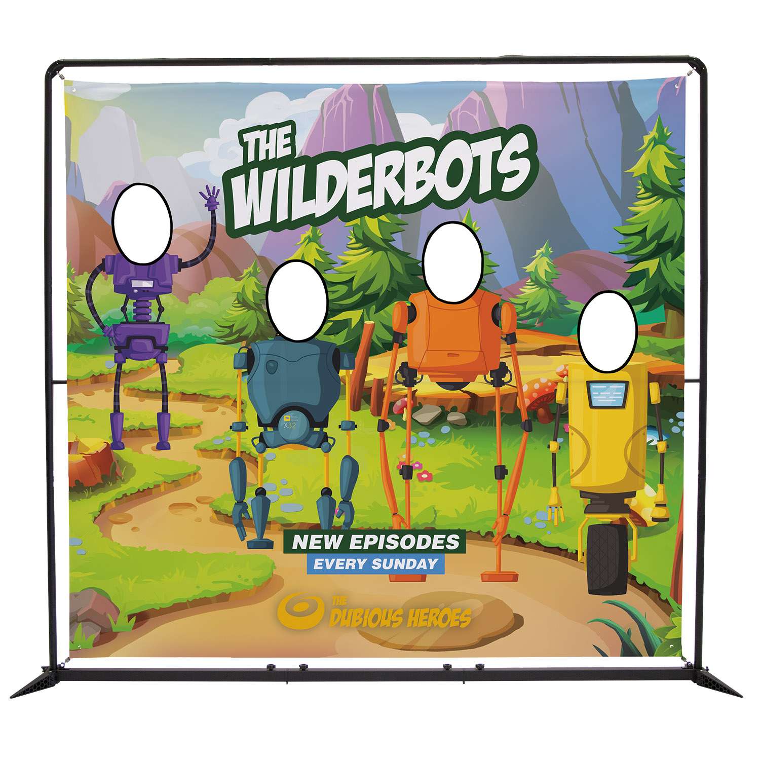 8.5' FrameWorx Quad Face Cutout Kit (Single-Sided) 24