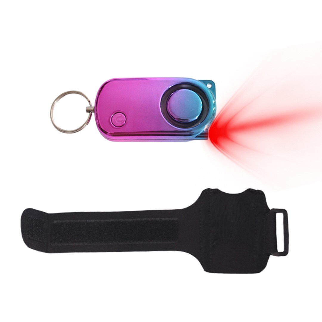 LED Light Alarm with Wrist Strap